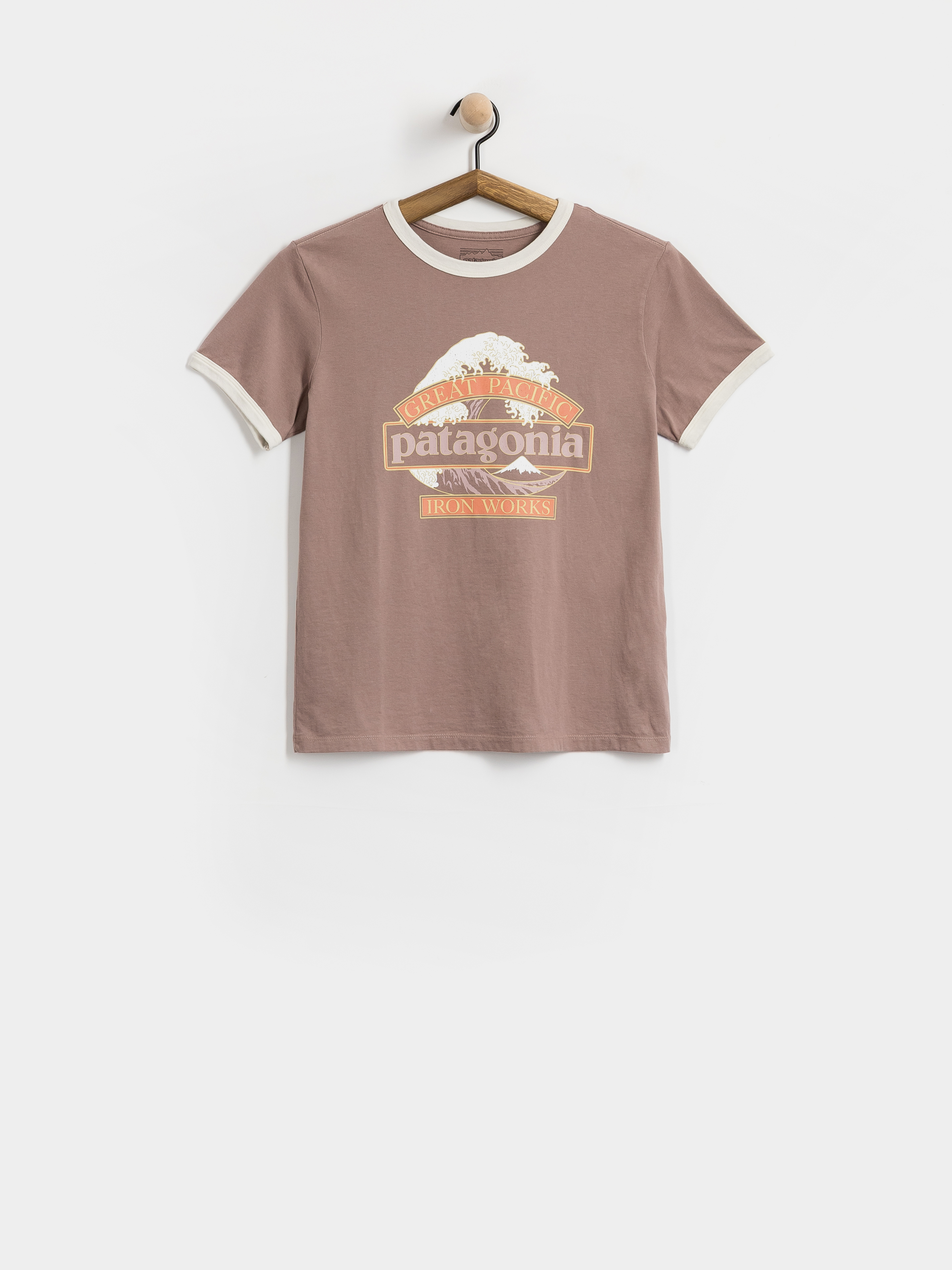 T-shirt Patagonia Great Waves Ringer Wmn