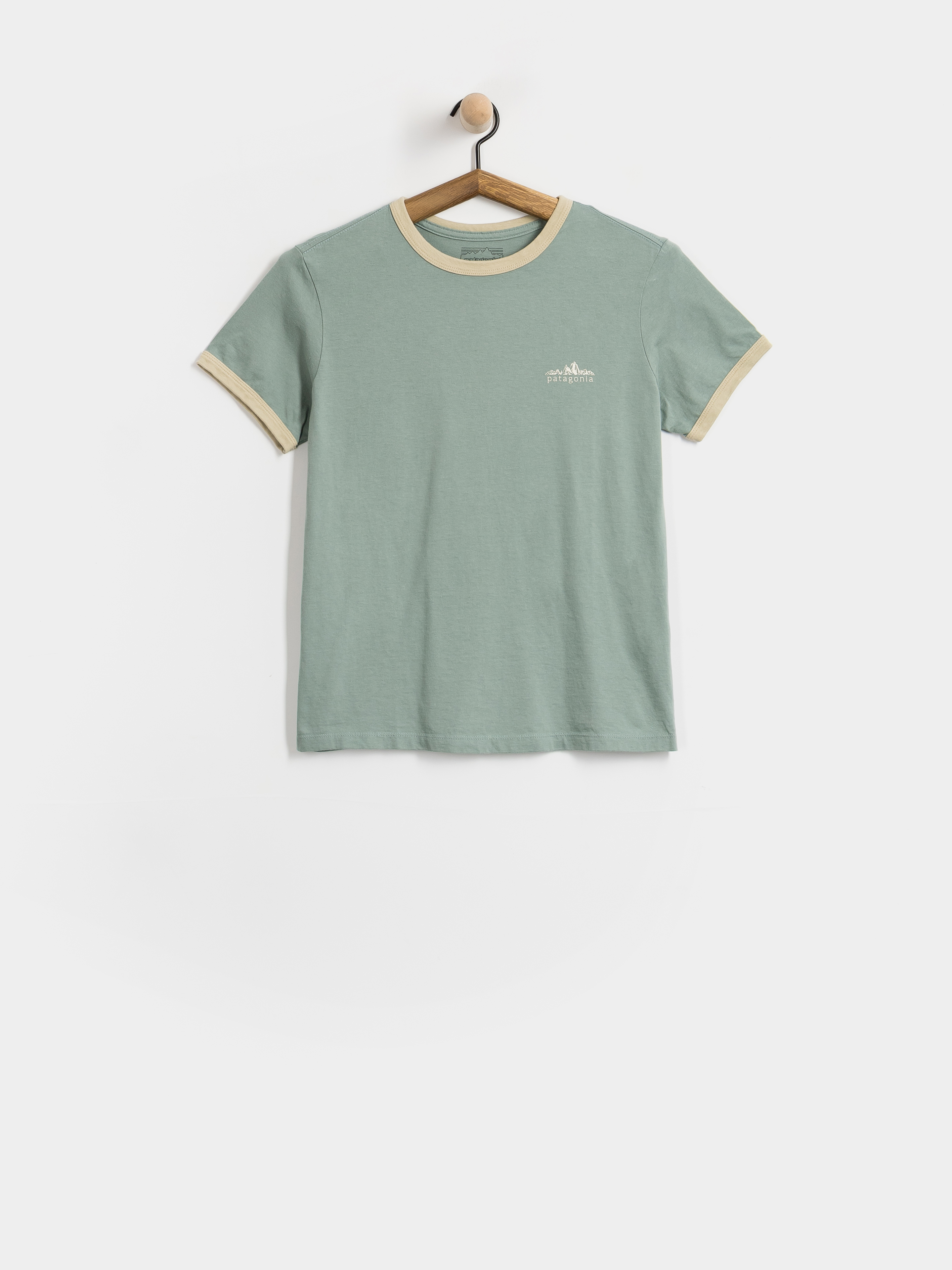 T-shirt Patagonia Fitz Roy Foothills Ringer Wmn (cover green)