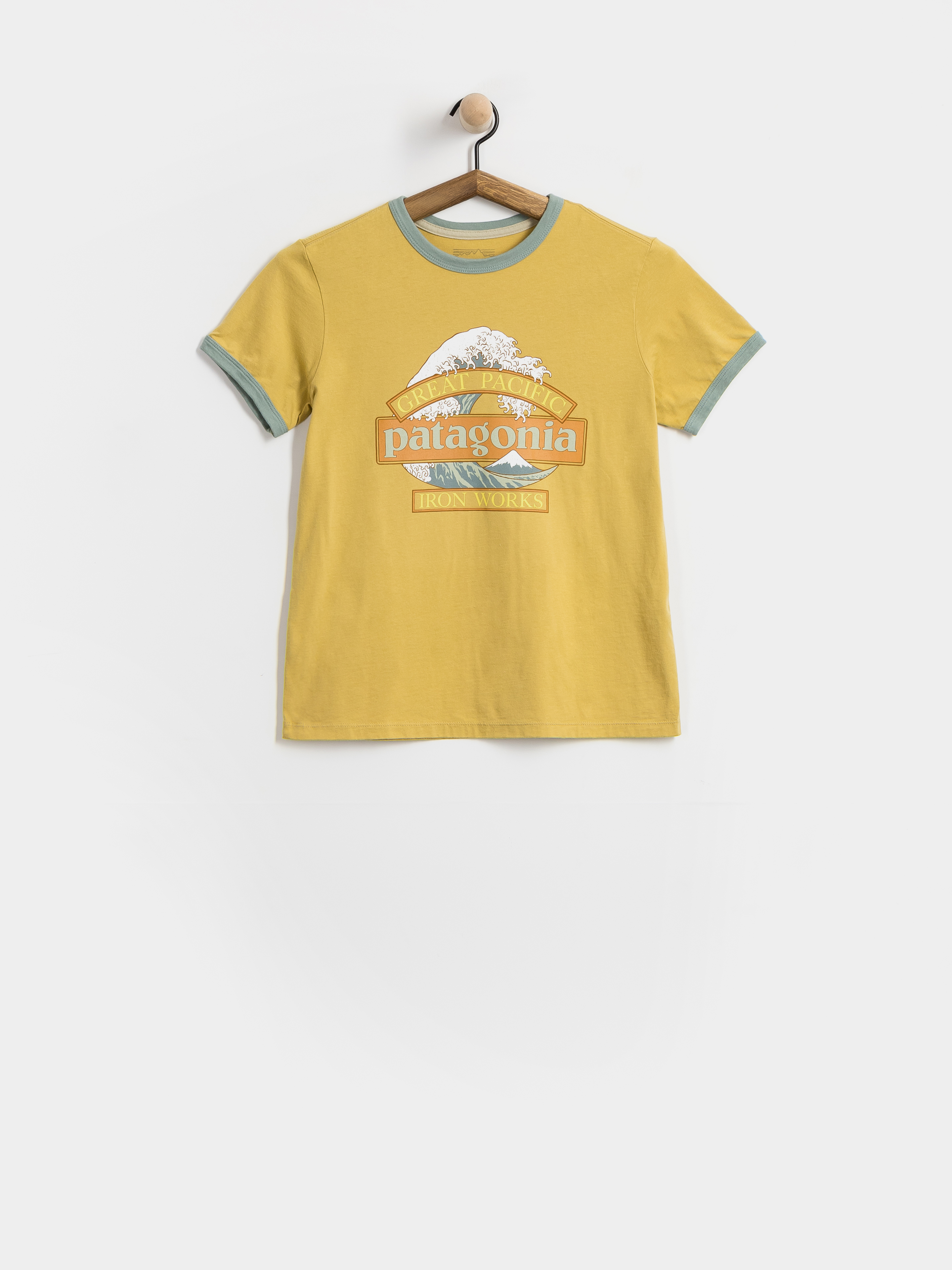 T-shirt Patagonia Great Waves Ringer Wmn