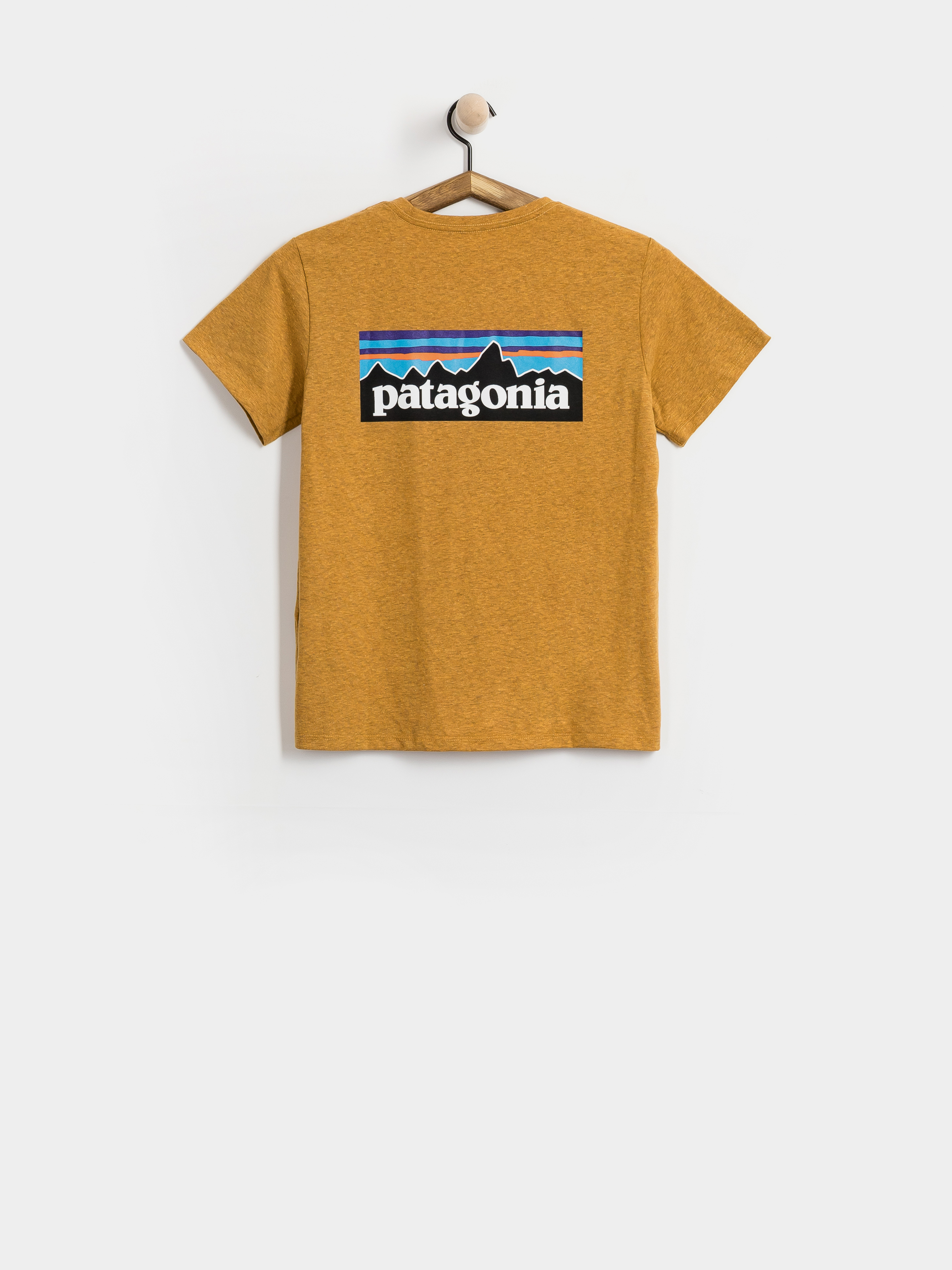 T-shirt Patagonia P 6 Logo Responsibili Wmn (dried mango)