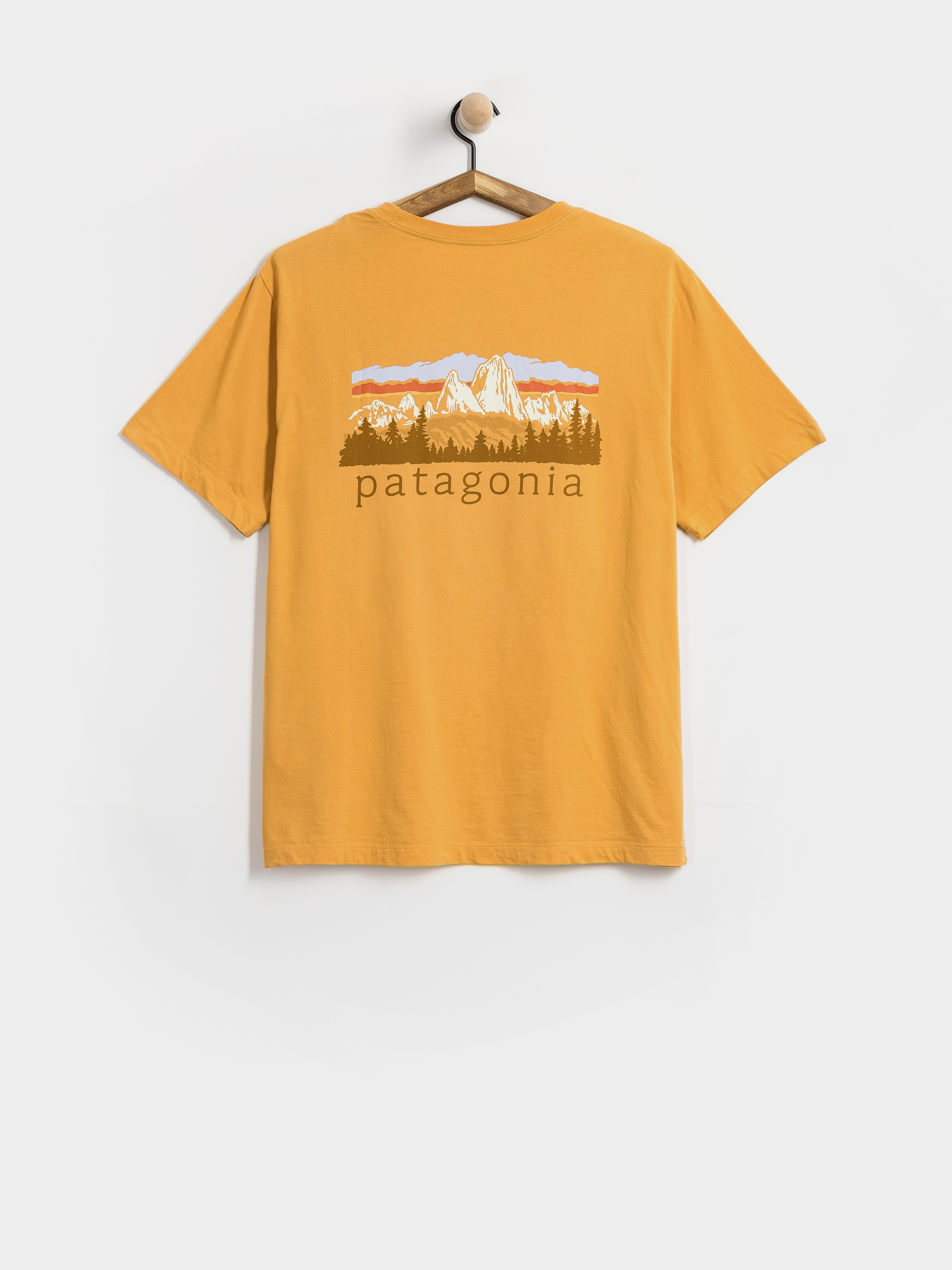 T-shirt Patagonia Fitz Roy Foothills (dried mango)