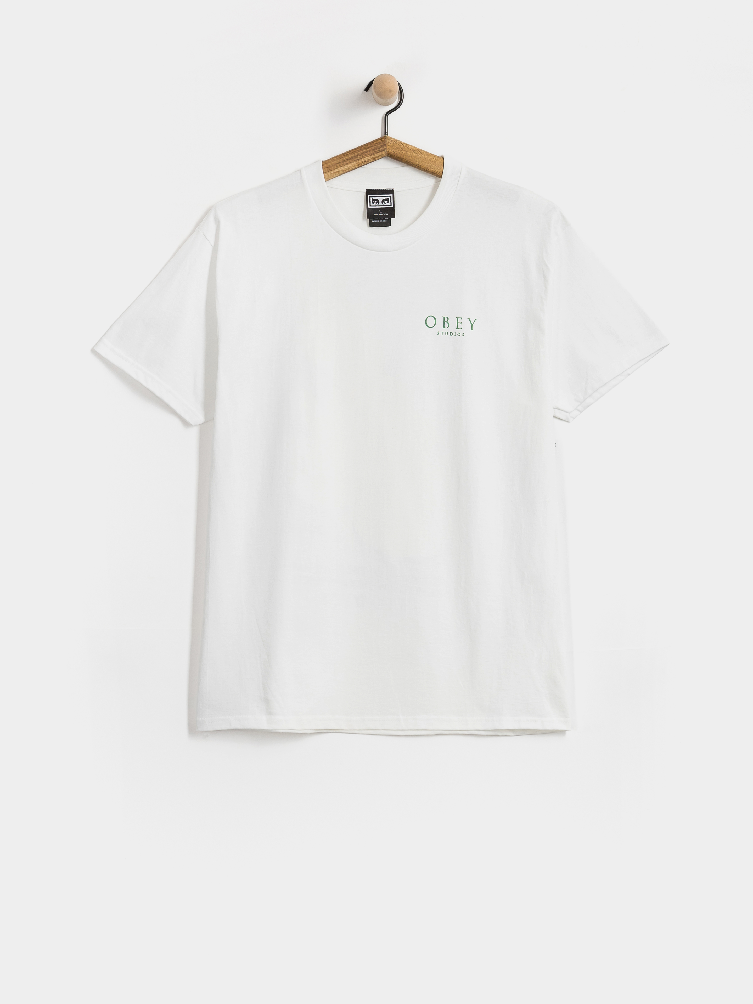 T-shirt OBEY Flores Robus (white)