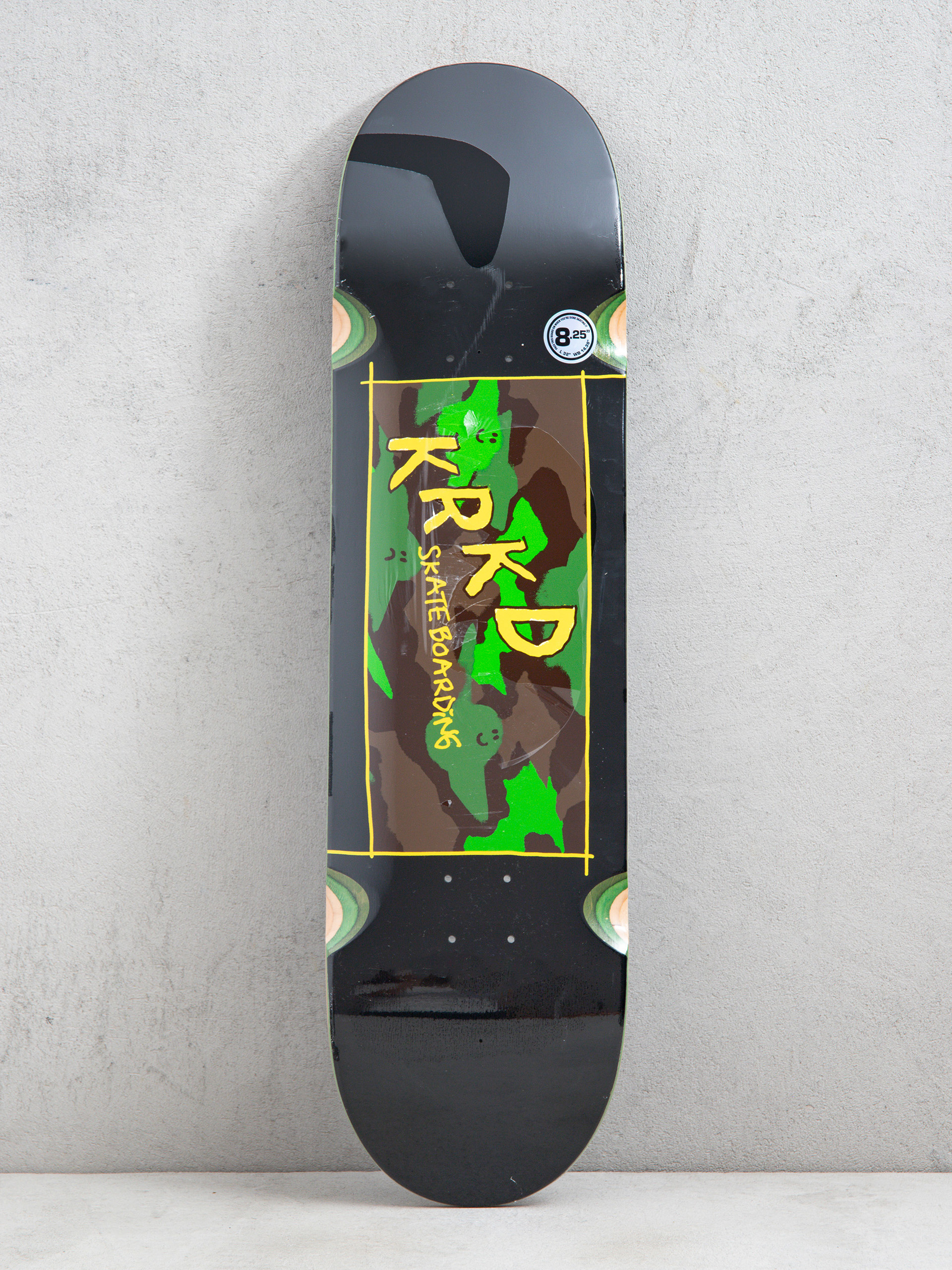 Deck Krooked Kr Kamo Wheel Wells (black)