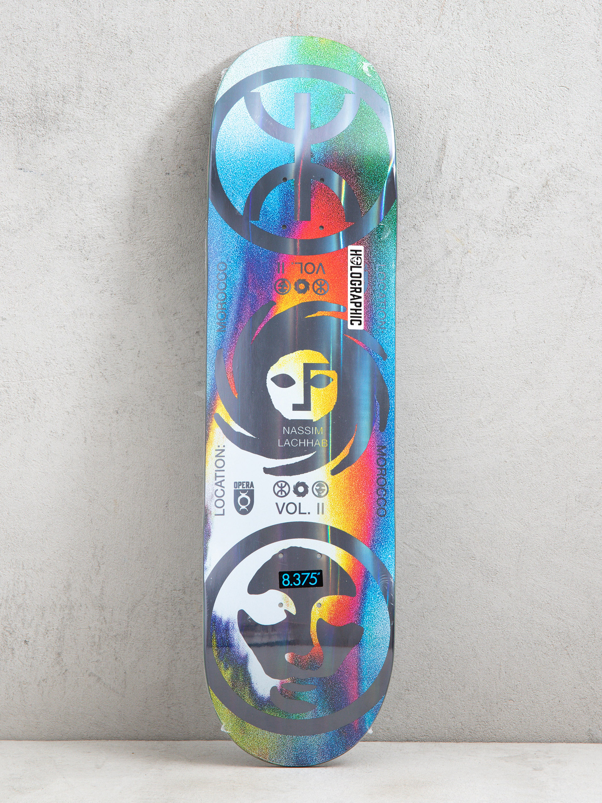 Deck Opera Nassim Crypto (black/oil slick)