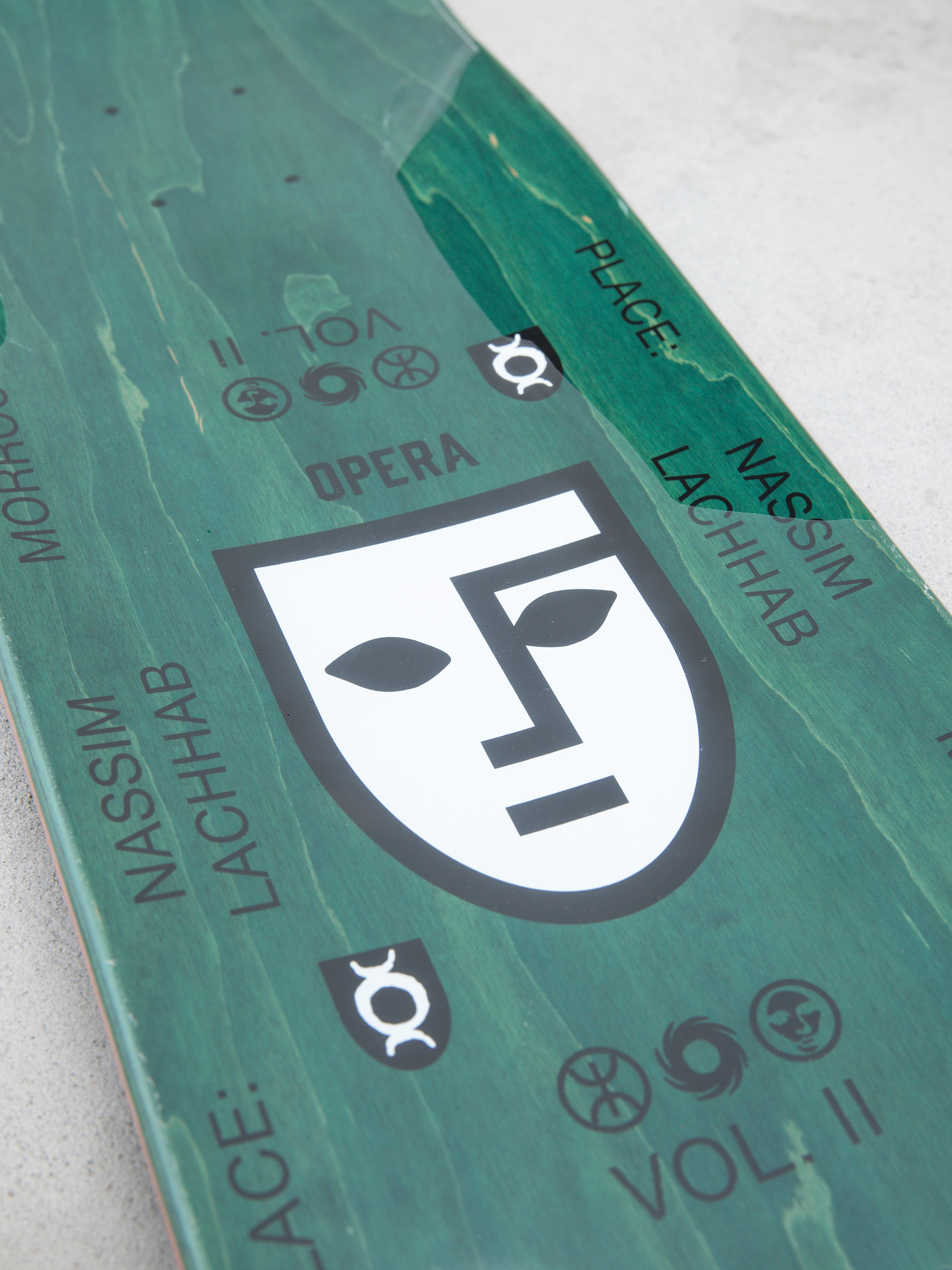 Deck Opera Nassim Crypto (black/oil slick)