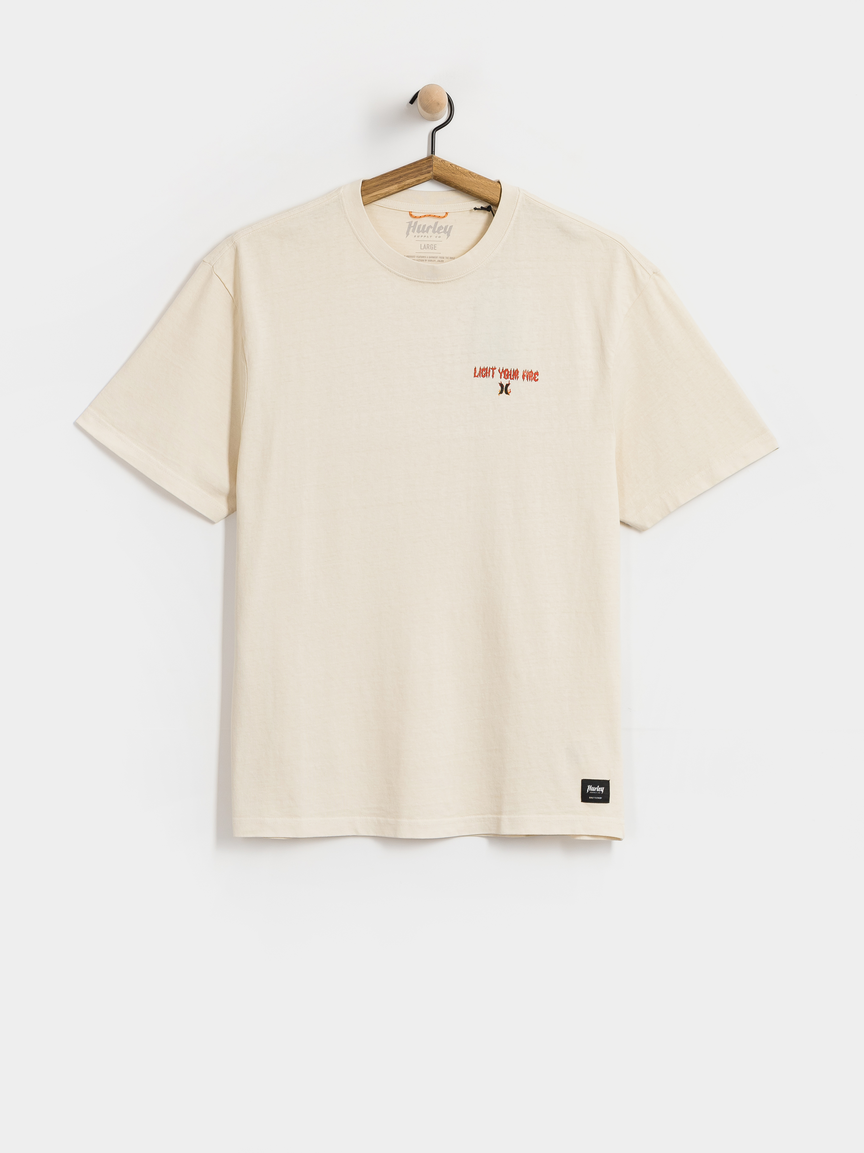 T-shirt Hurley Built Fire Peace (white)