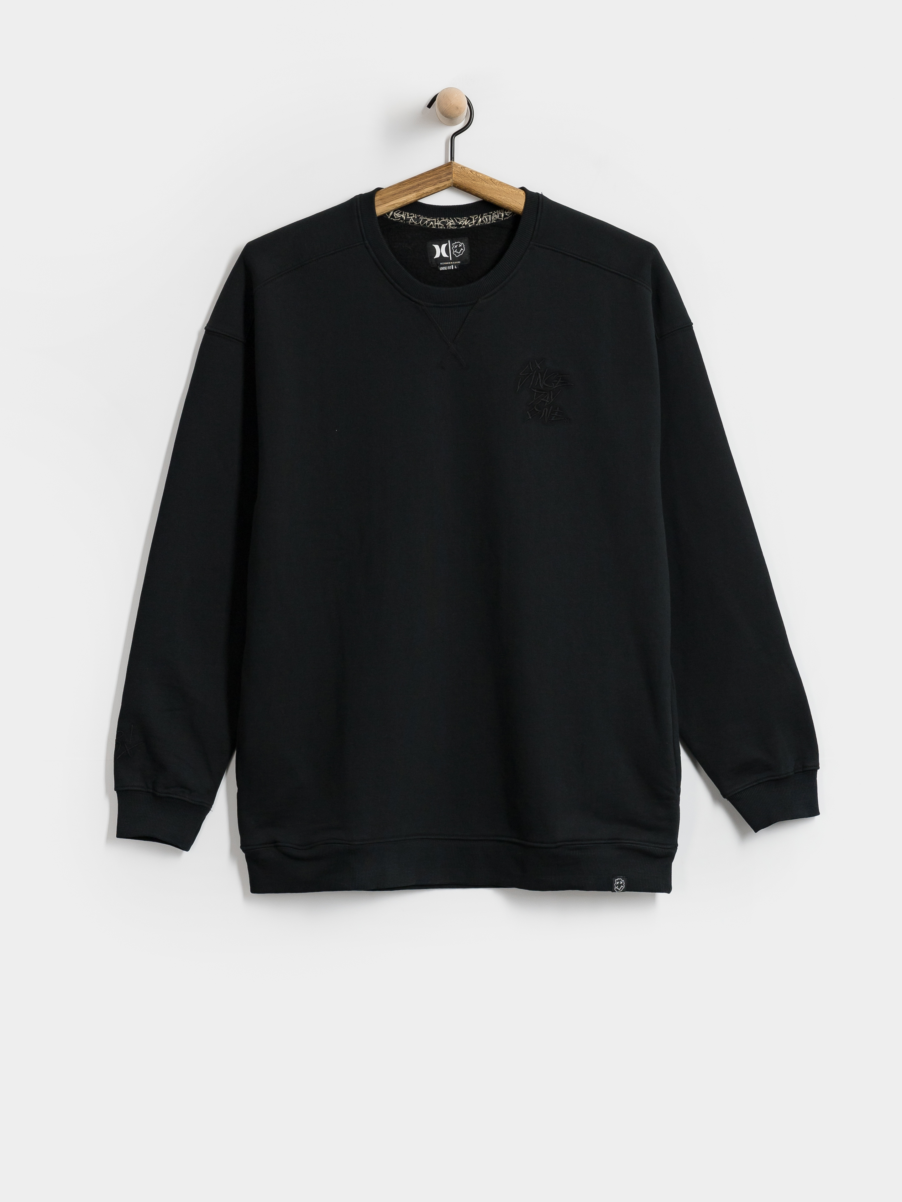 Bluza Hurley Smile Crew (black)