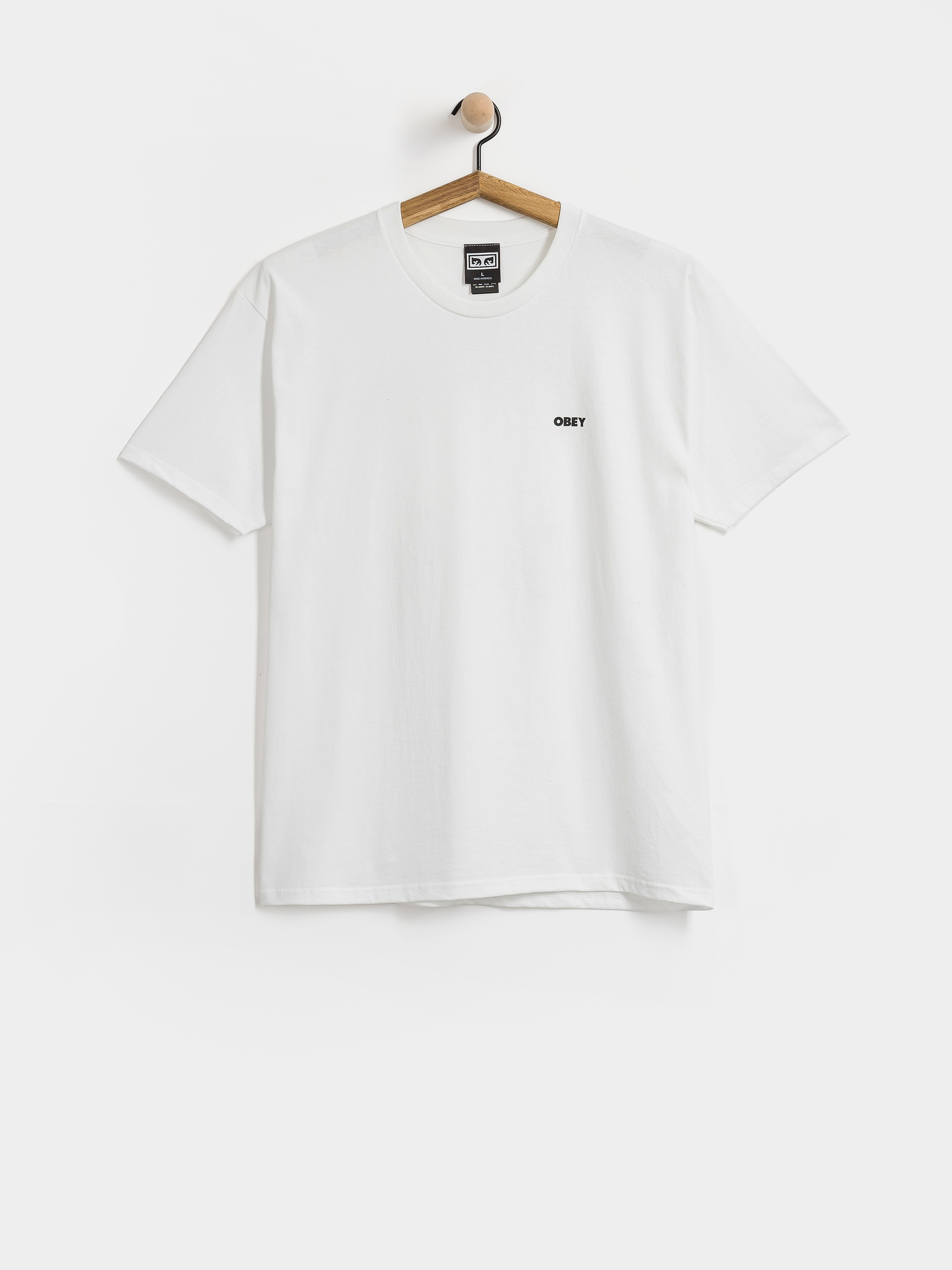 T-shirt OBEY Pastures (white)