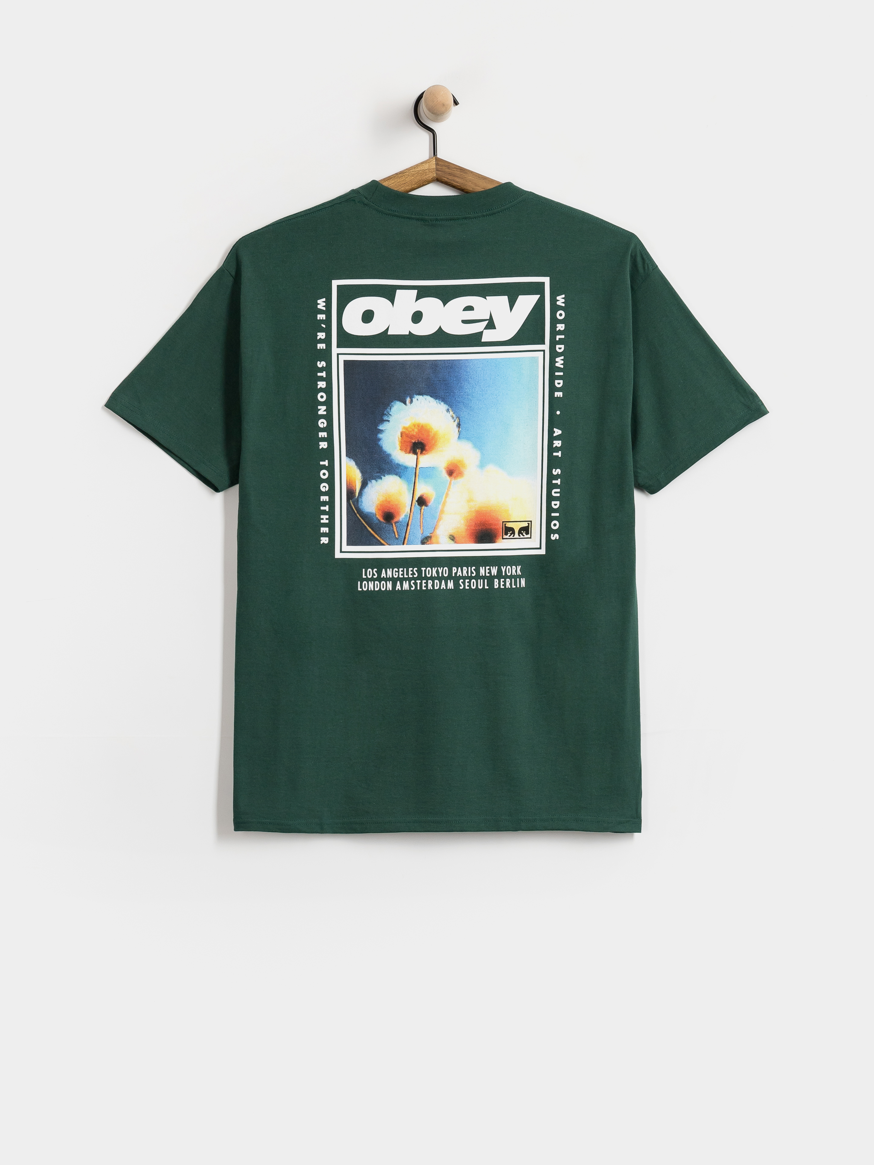 T-shirt OBEY Stronger Together