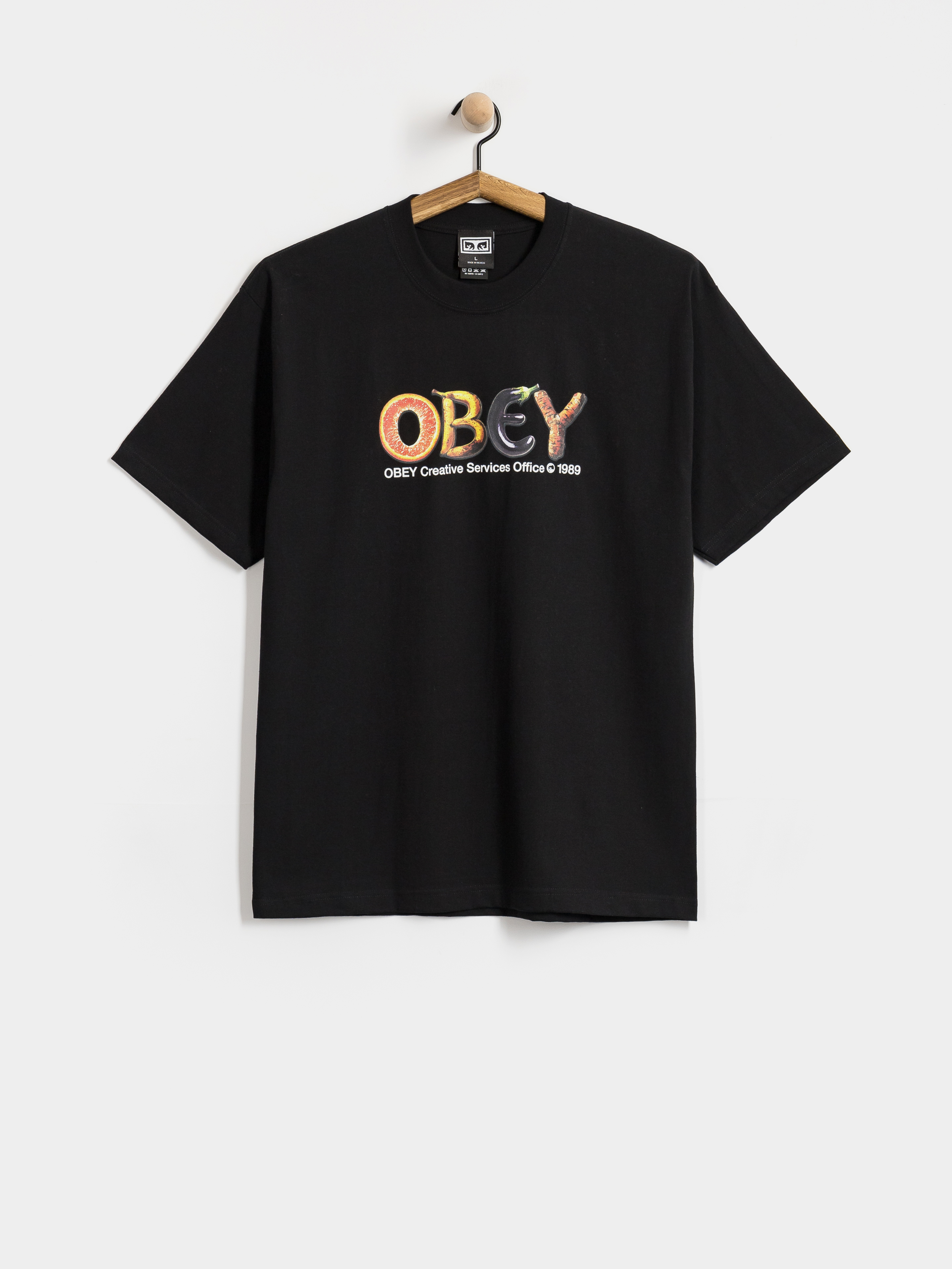 T-shirt OBEY Creative Services Office (black)