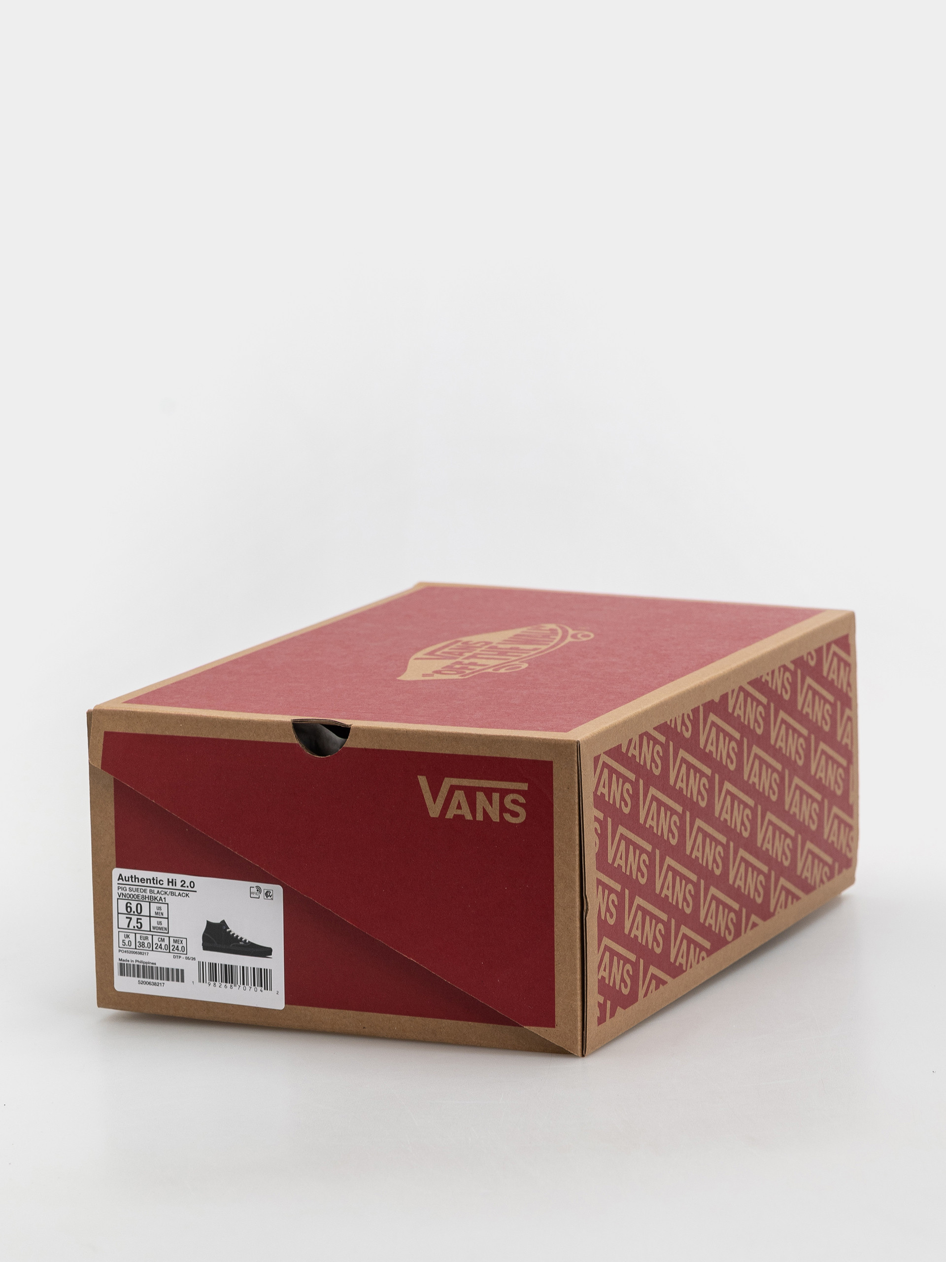 Buty Vans Authentic Hi 2.0 (black/black)