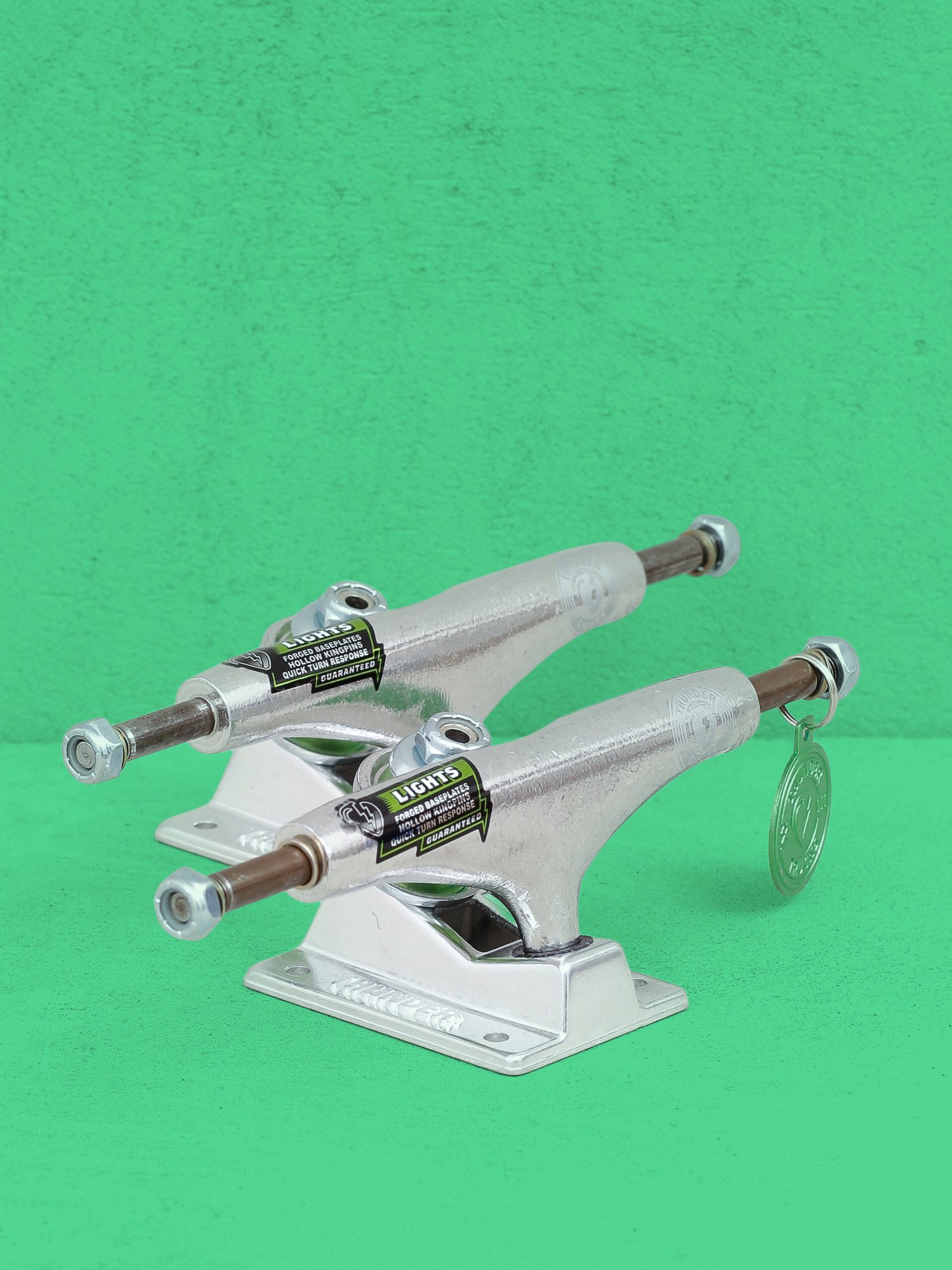 Traki Thunder Lights Polished II (silver/green)