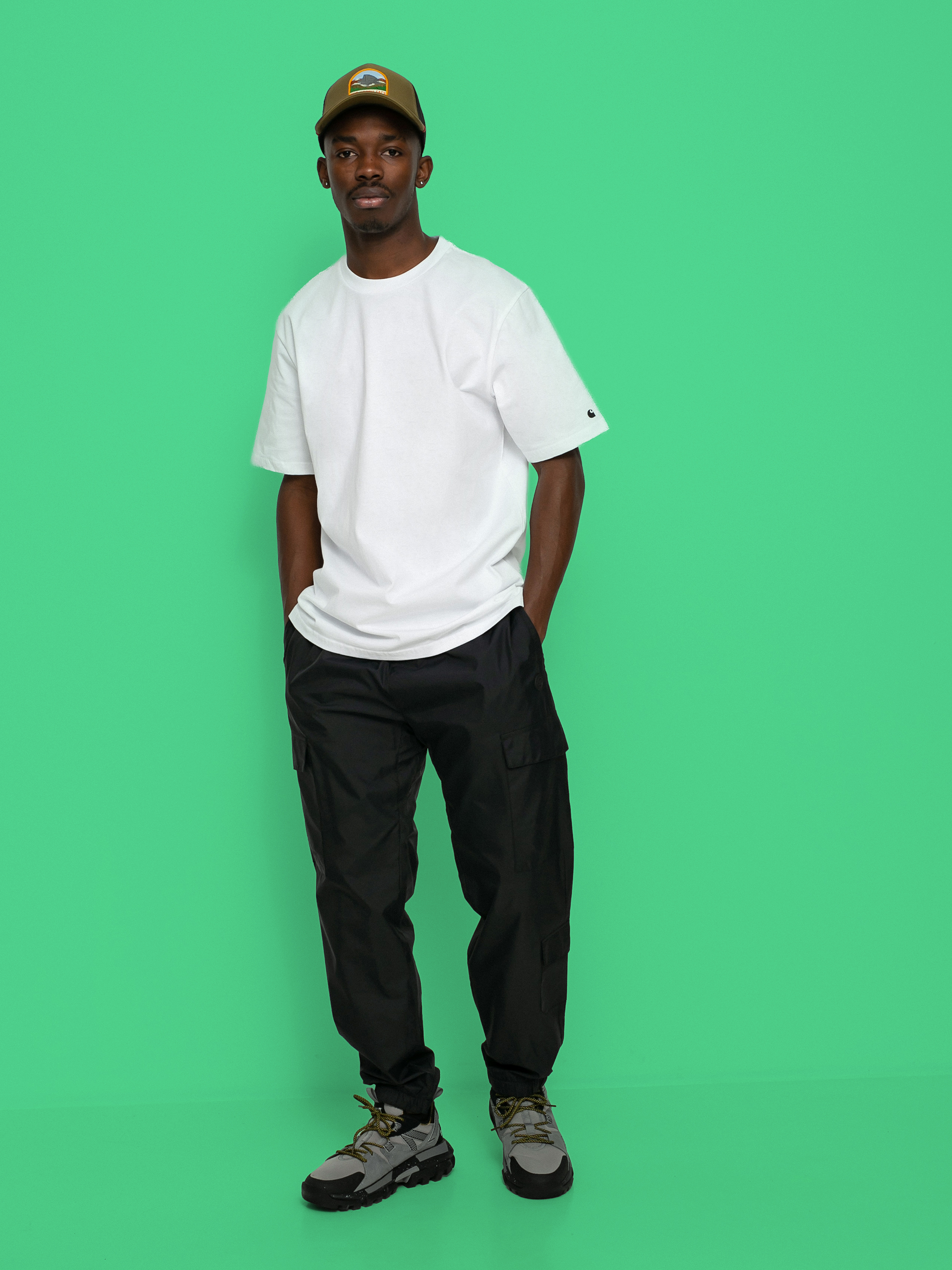 T-shirt Carhartt WIP Base (white/black)