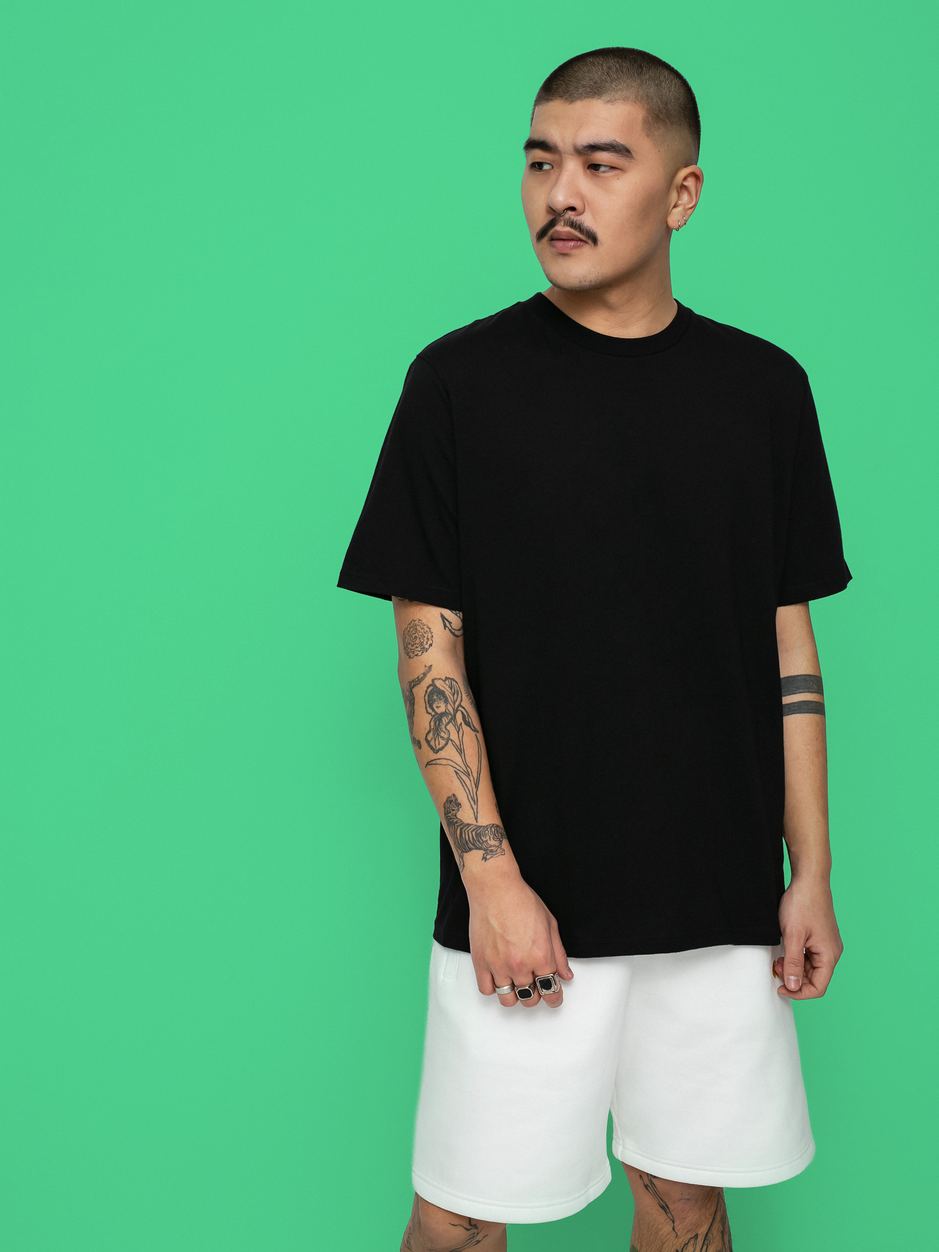 T-shirt Carhartt WIP Base (black/white)