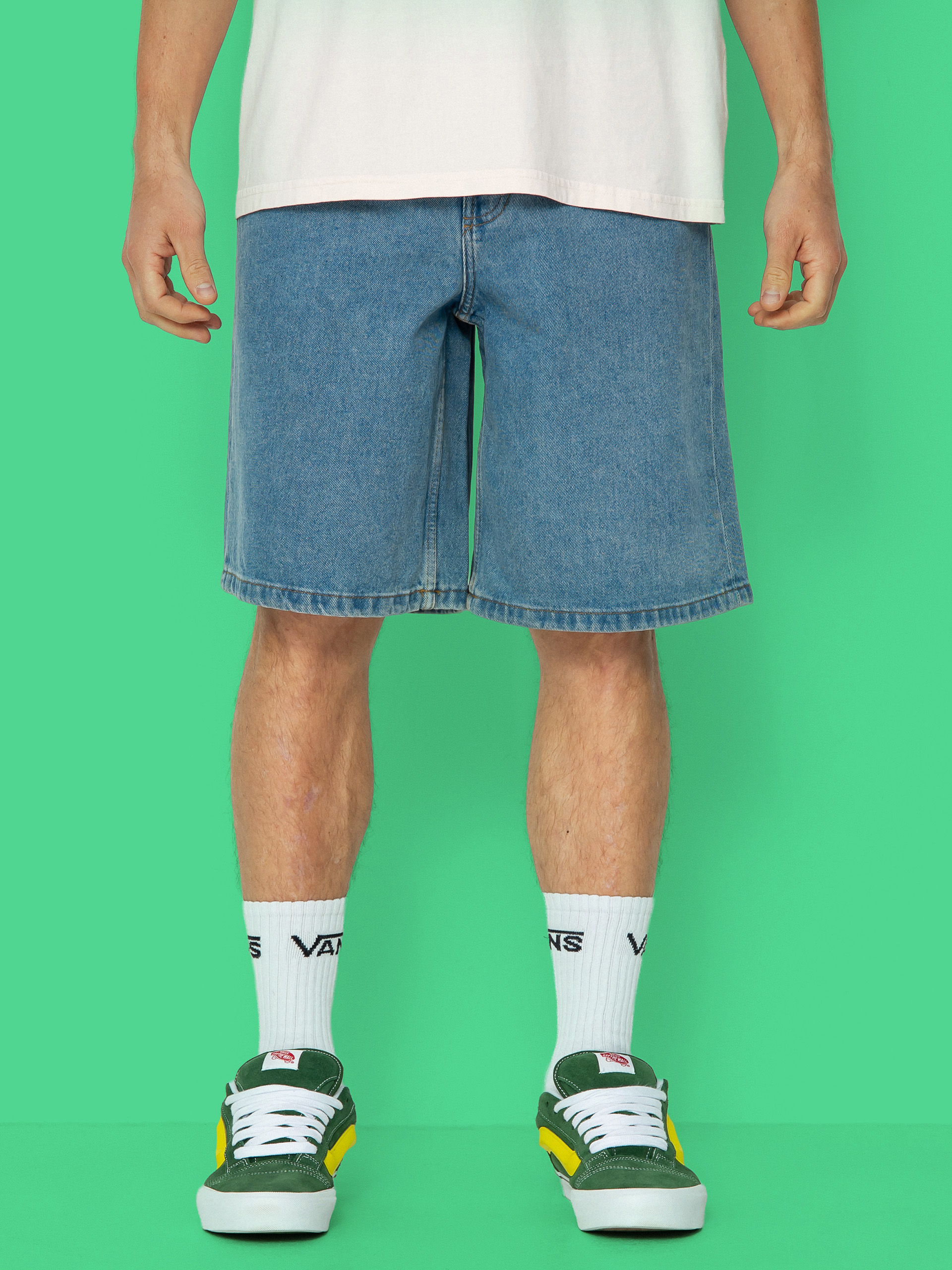Szorty Vans Check 5 Baggy Denim (stonewash/blue)