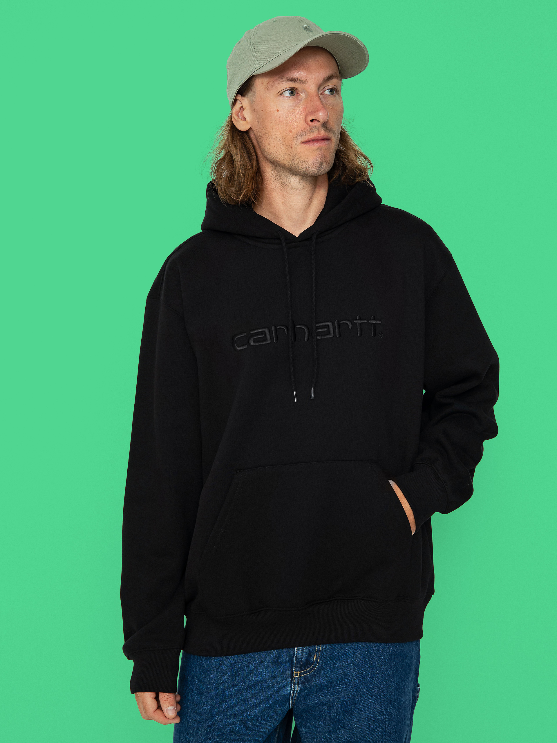 Bluza z kapturem Carhartt WIP Carhartt HD (black/black)