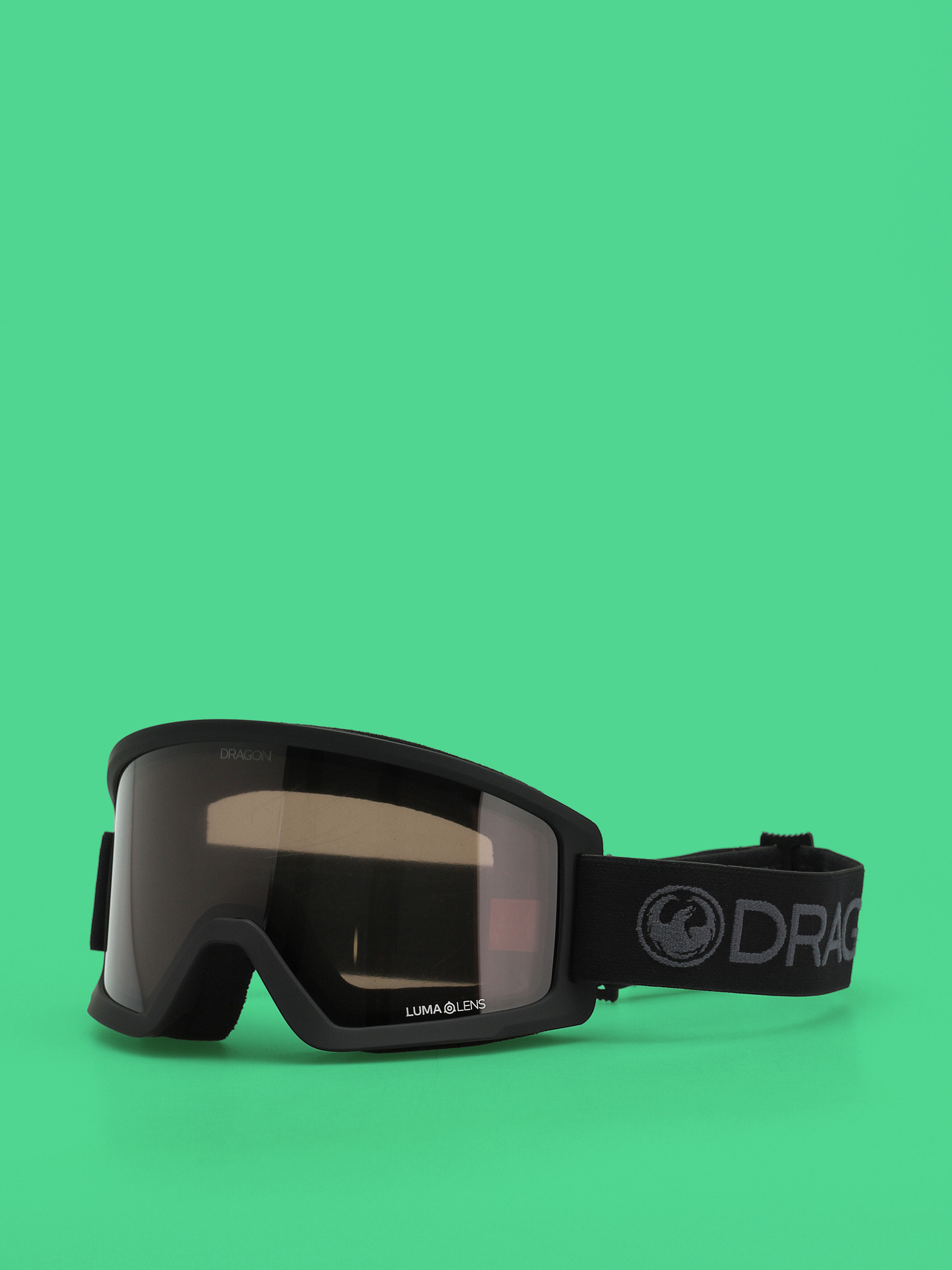 Gogle Dragon DX3 L OTG (blackout/lumalens dark smoke)