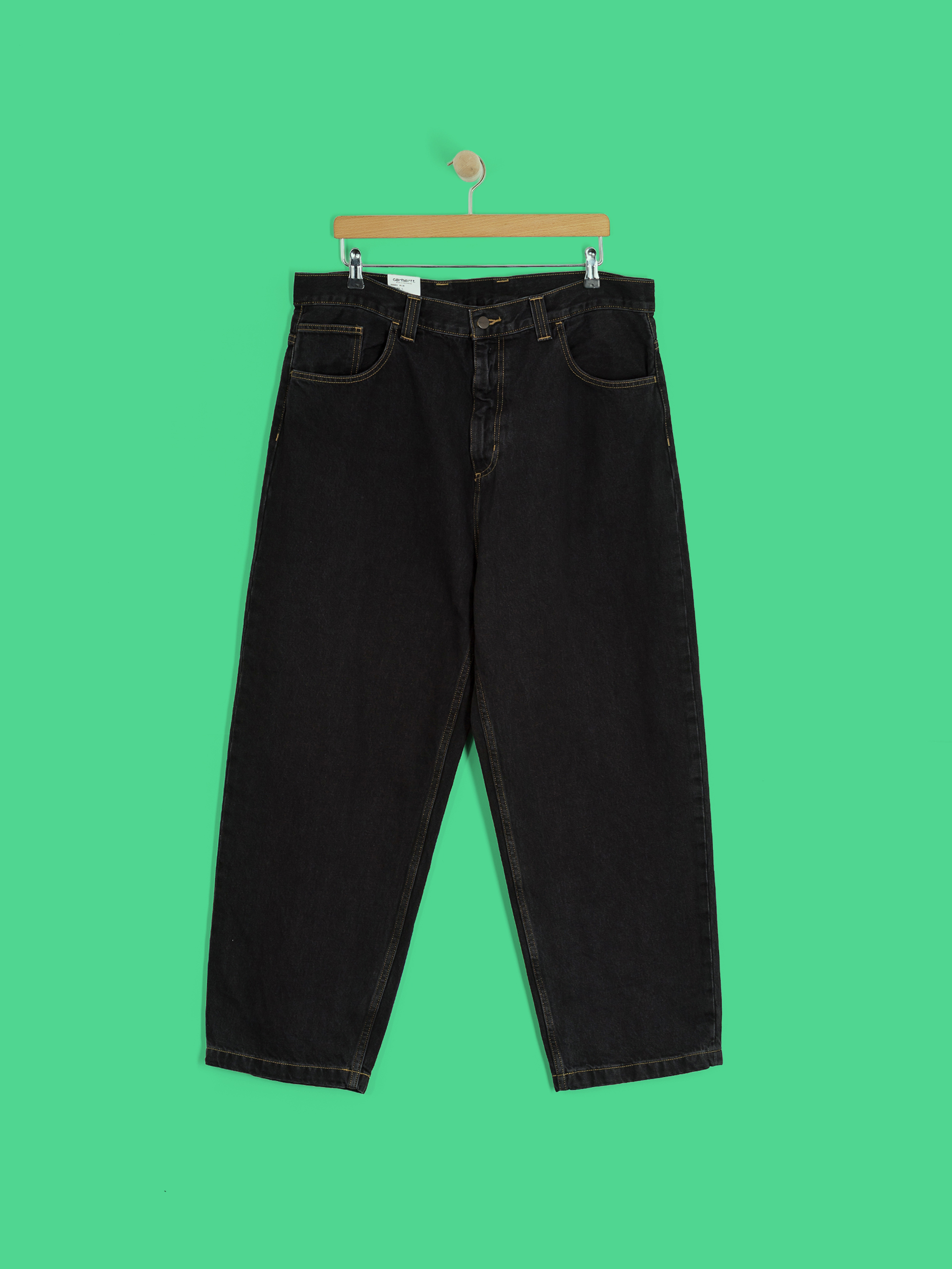 Spodnie Carhartt WIP Brandon (black/stone washed)