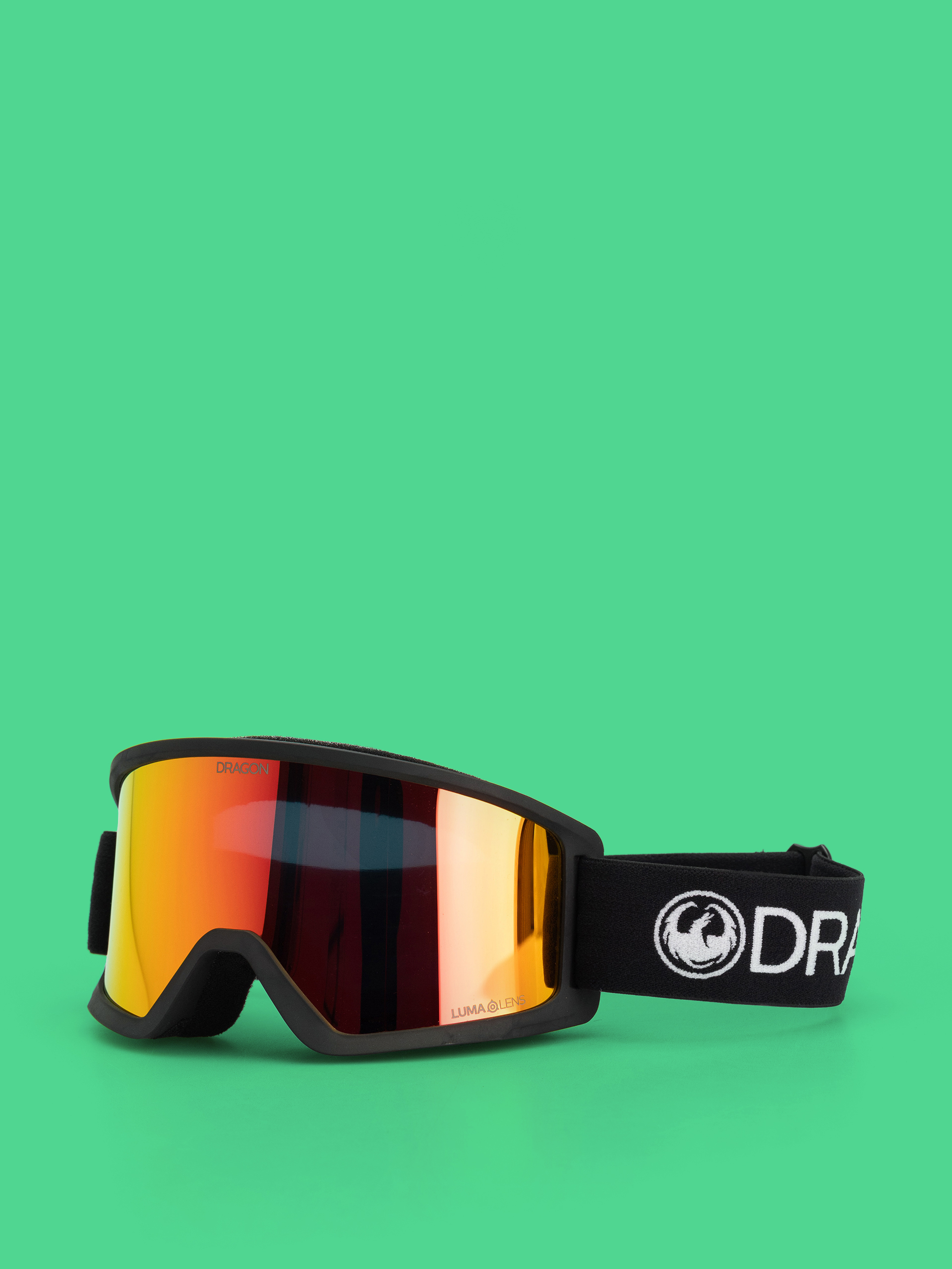 Gogle Dragon DX3 OTG (black/lumalens red ion)