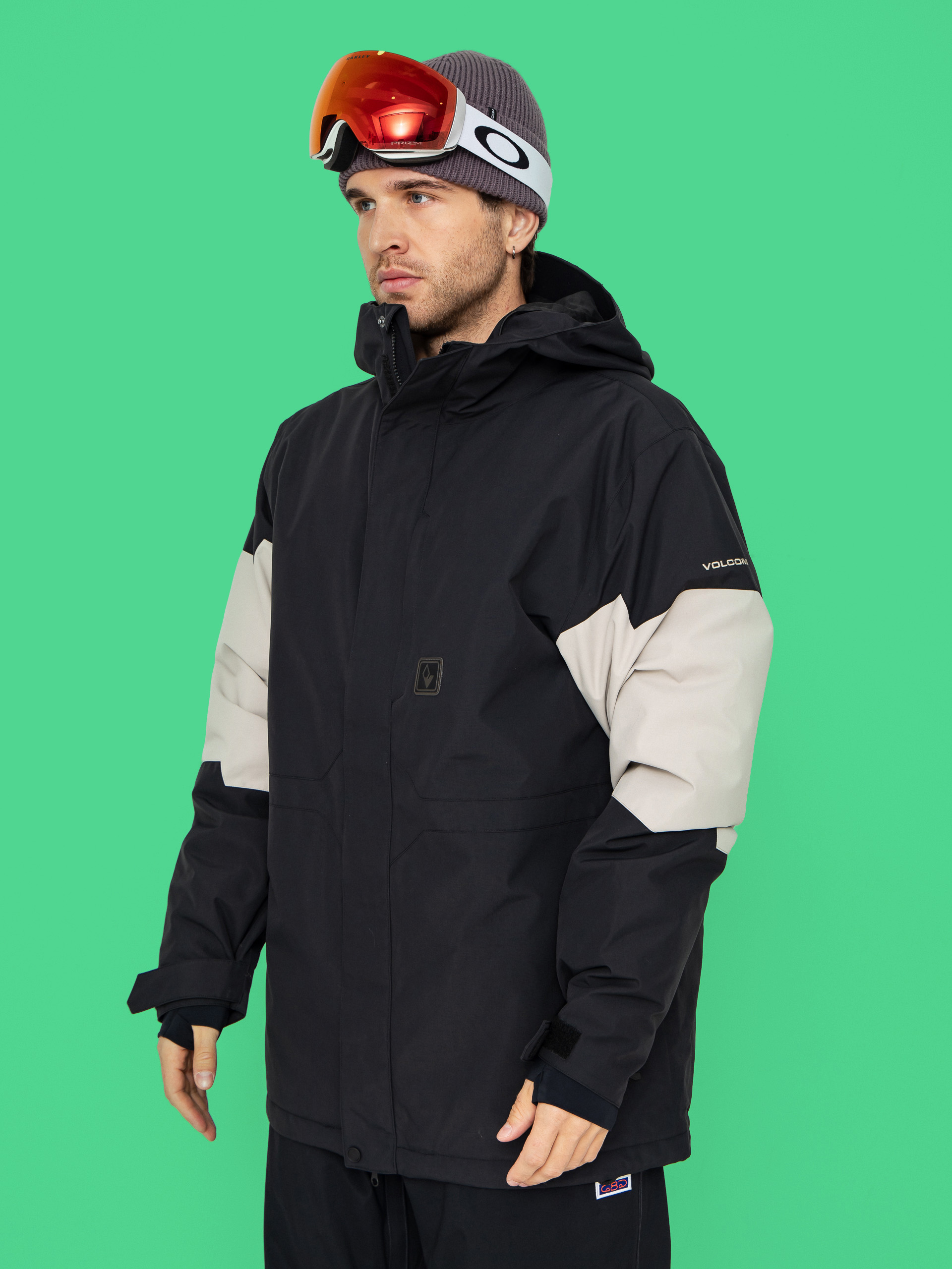 Kurtka snowboardowa Volcom Primry Ins (black)