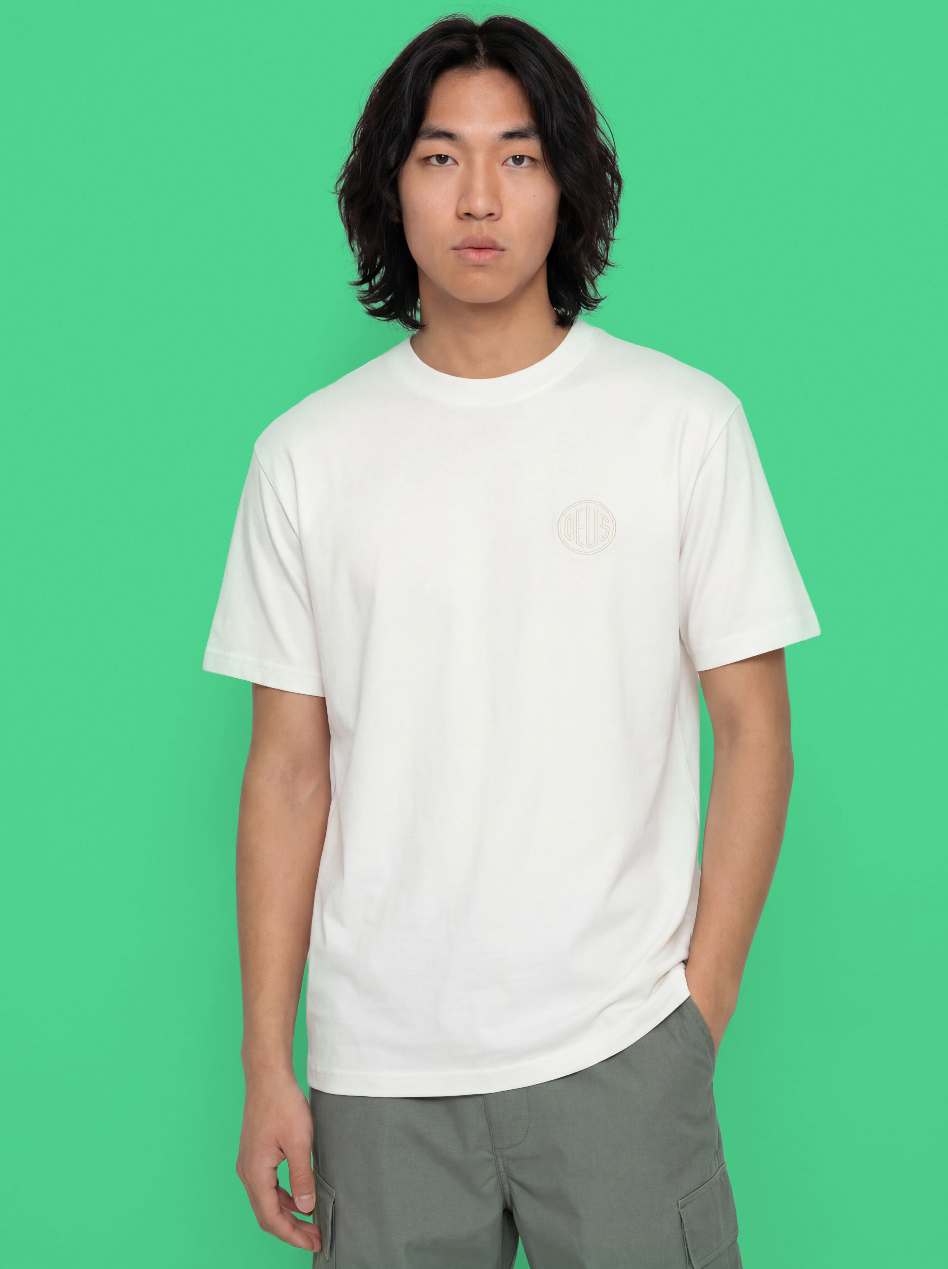 T-shirt Deus Ex Machina Pill Logo (vintage white)