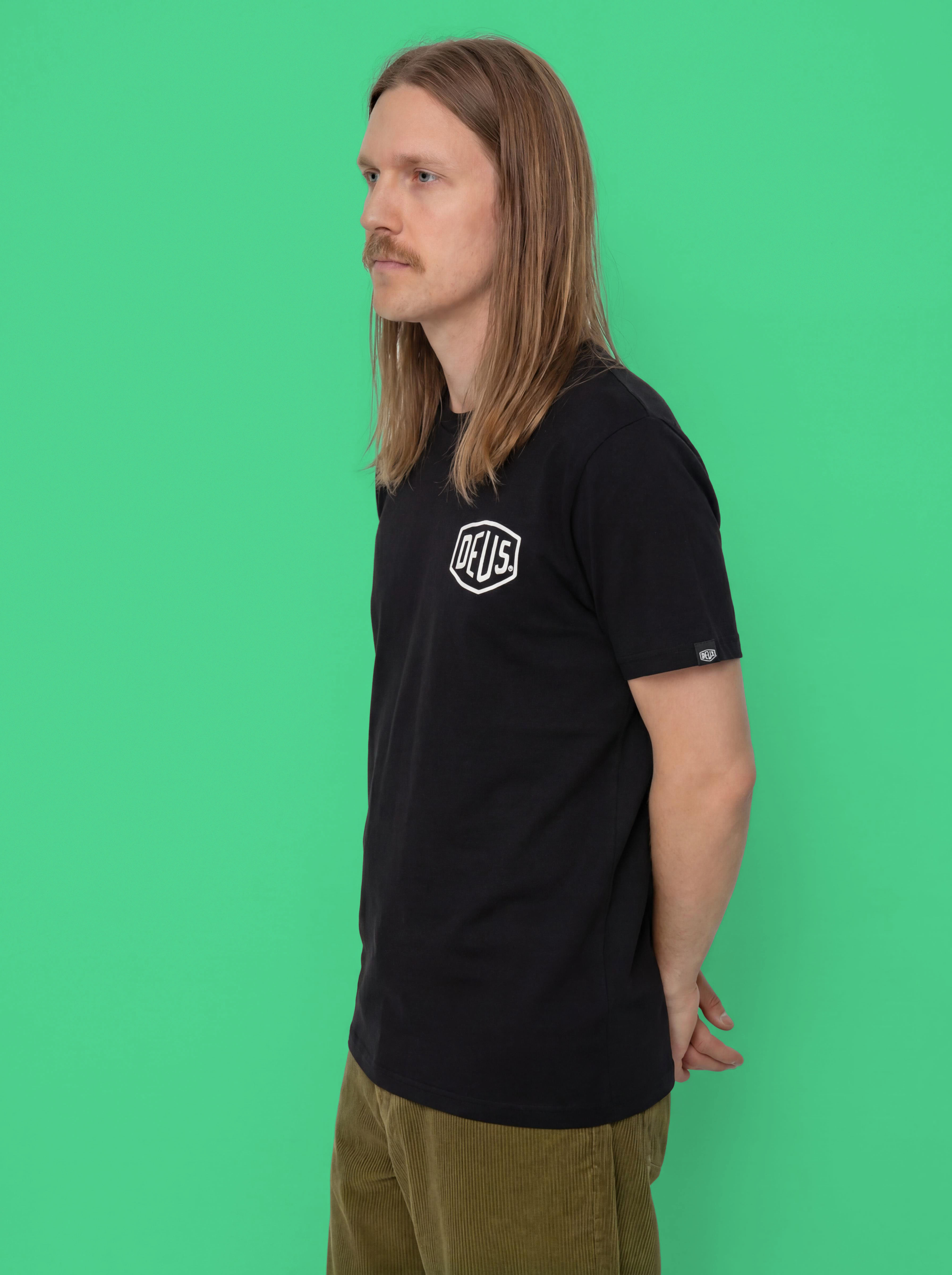 T-shirt Deus Ex Machina Camperdown Address (black)