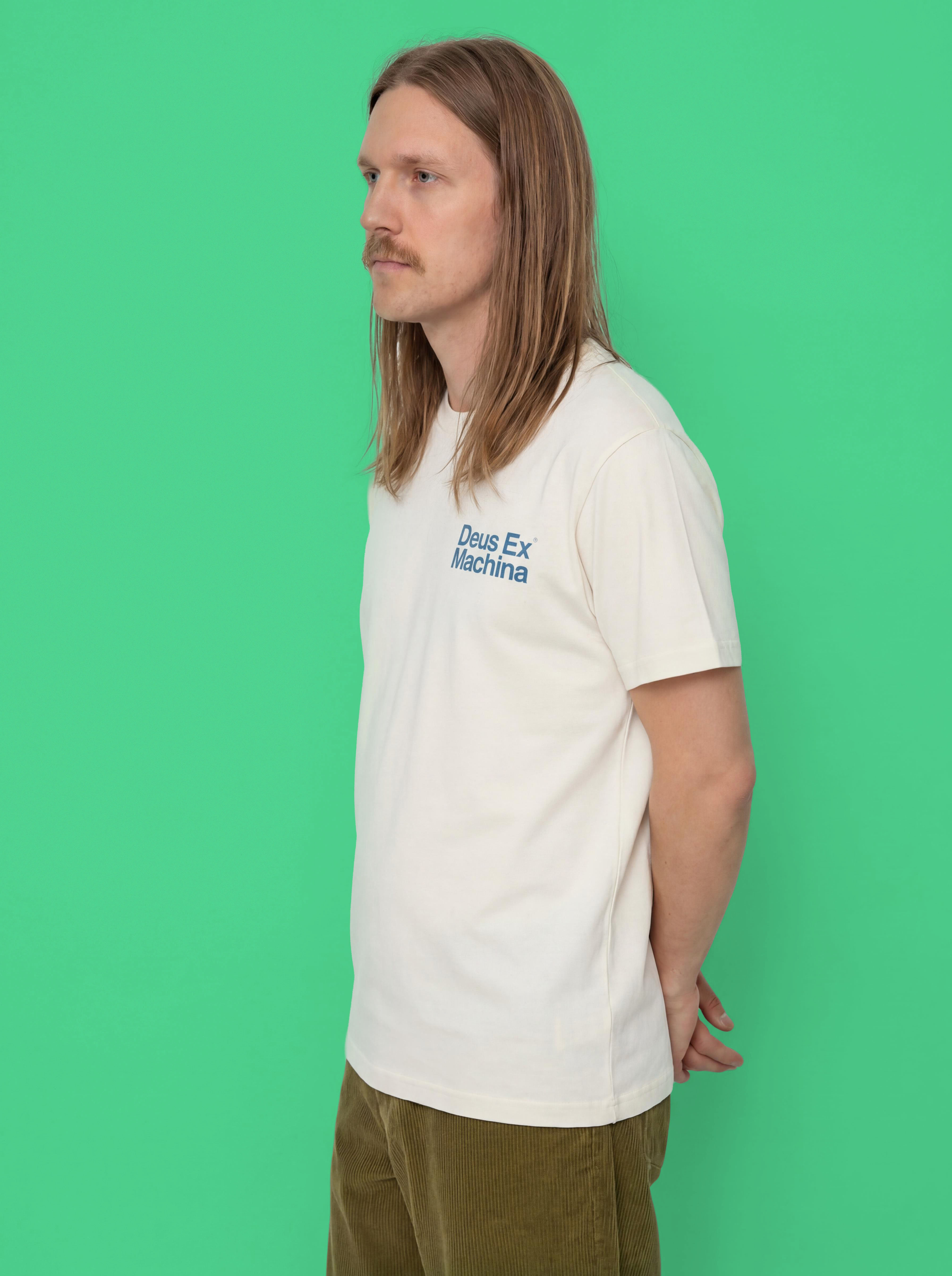 T-shirt Deus Ex Machina Plenty Good (vintage white)
