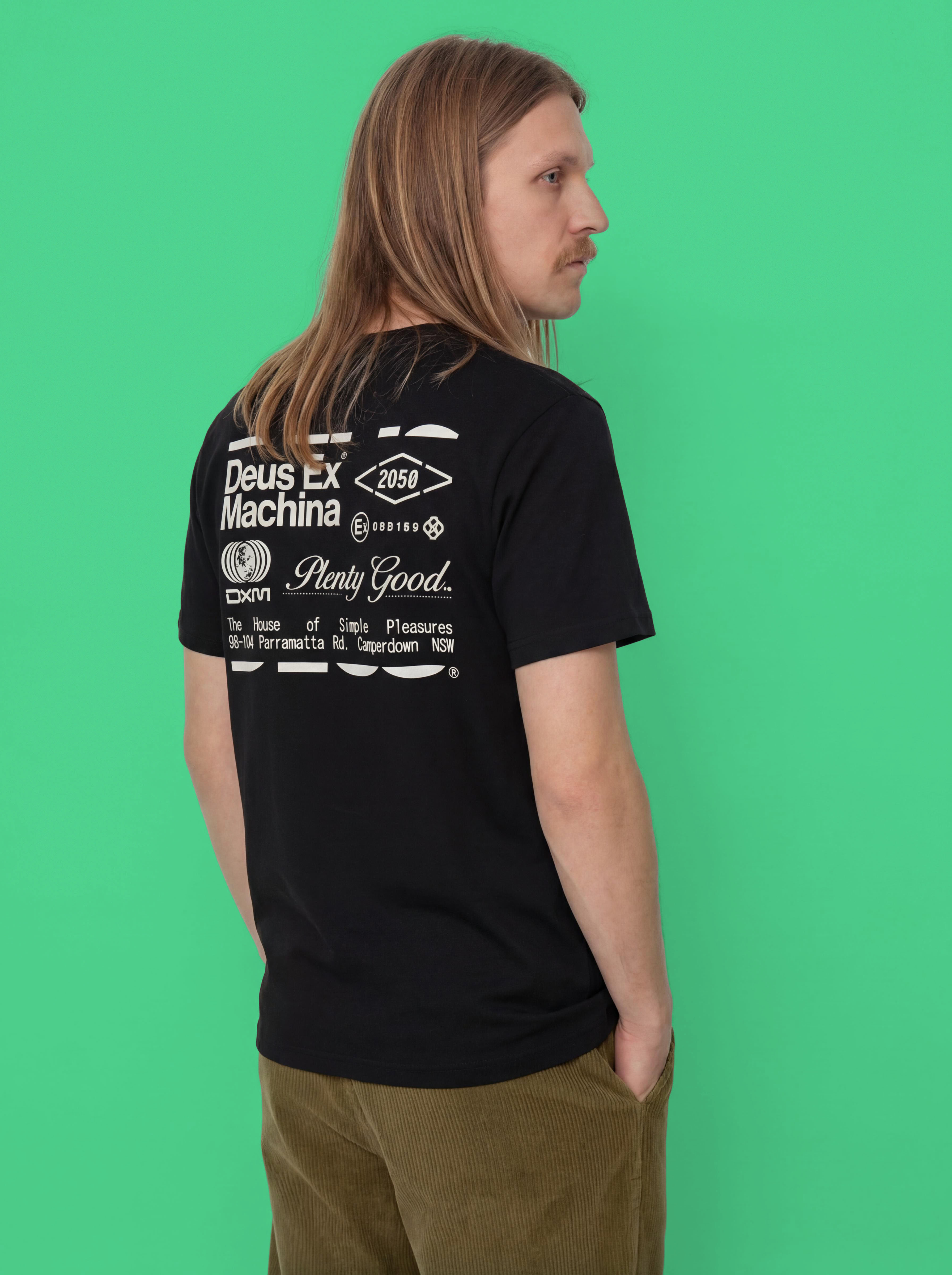 T-shirt Deus Ex Machina Plenty Good (black)