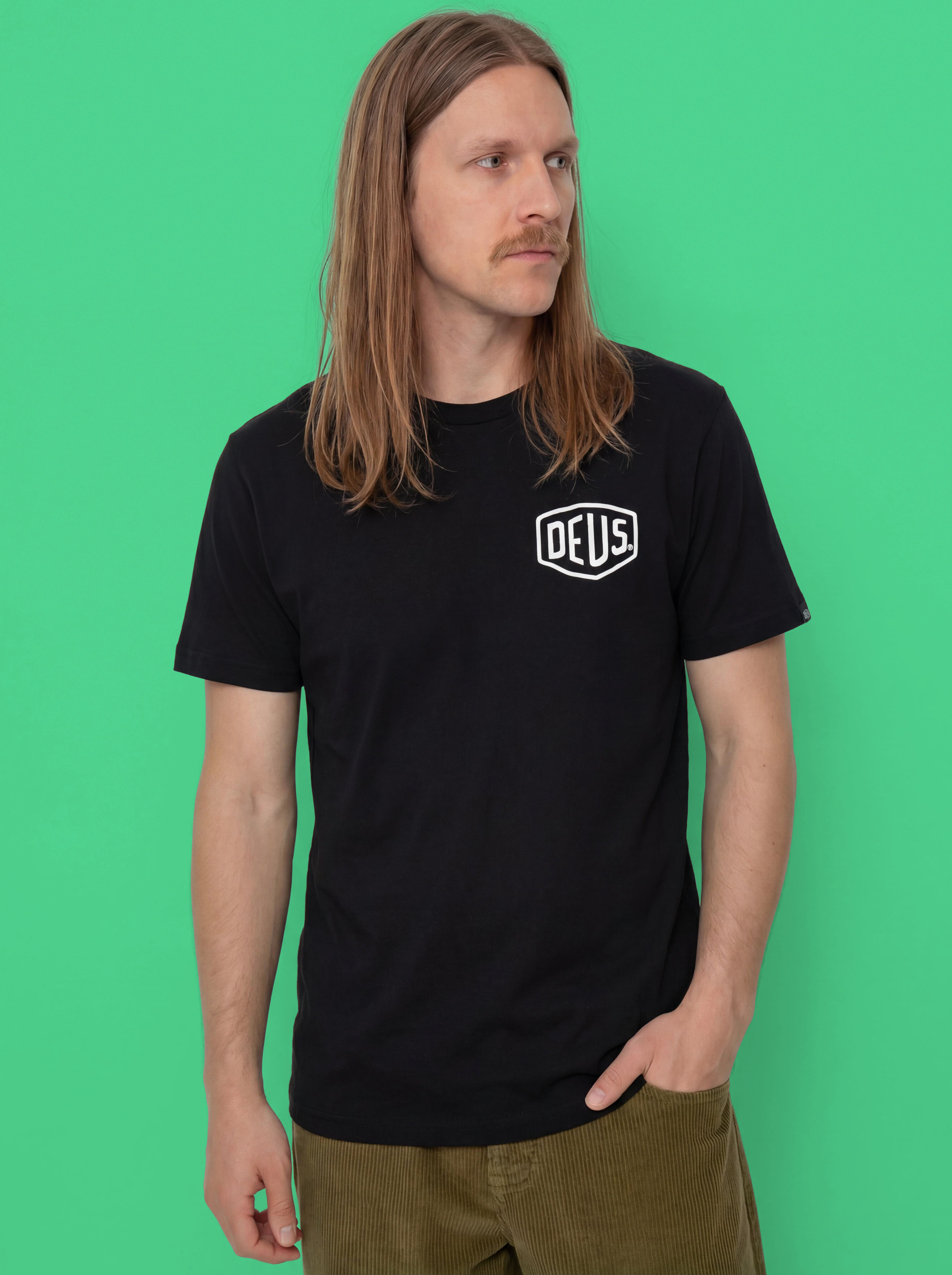 T-shirt Deus Ex Machina Milano Address (black)