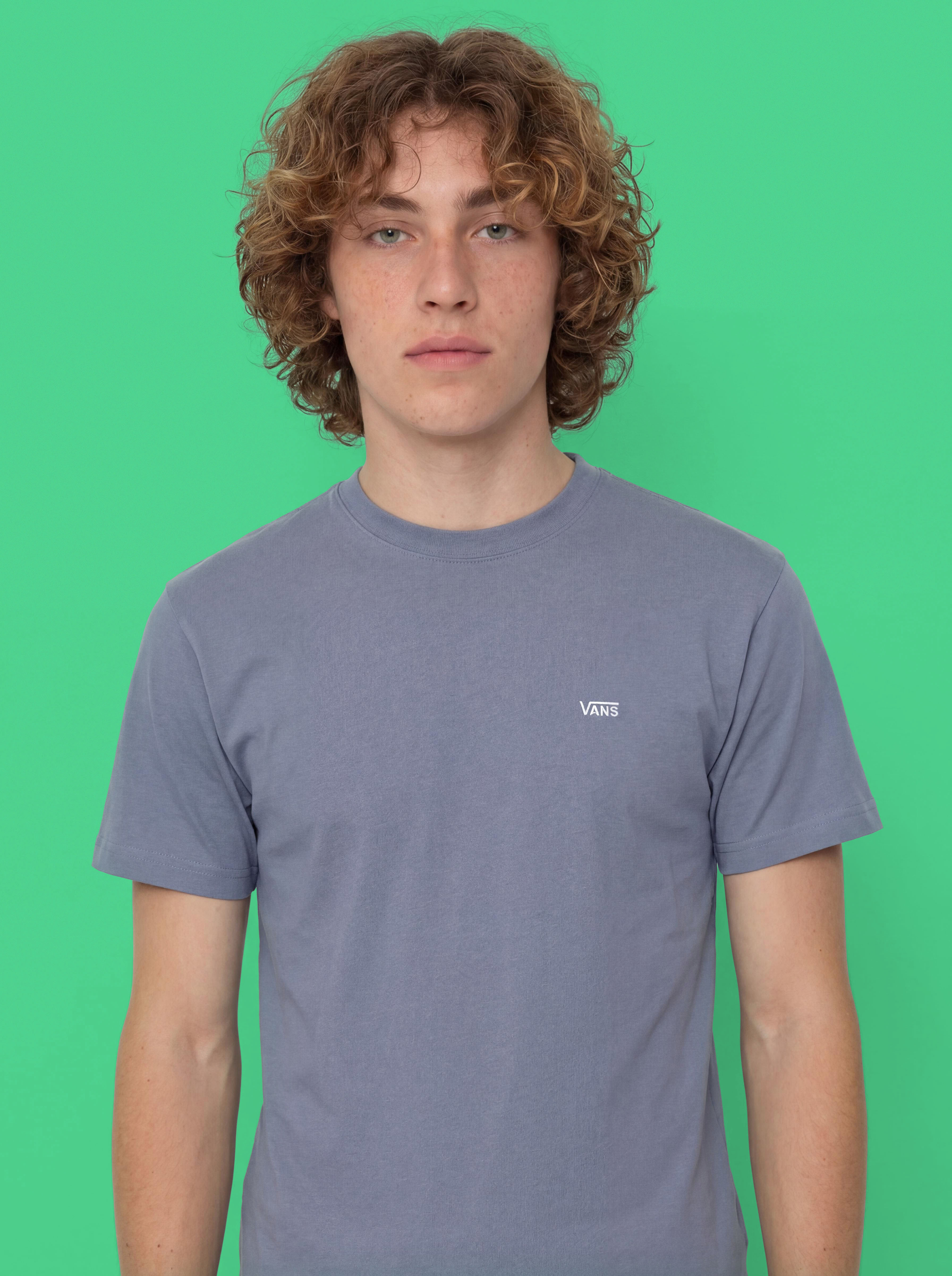 T-shirt Vans Left Chest (glacial slate)