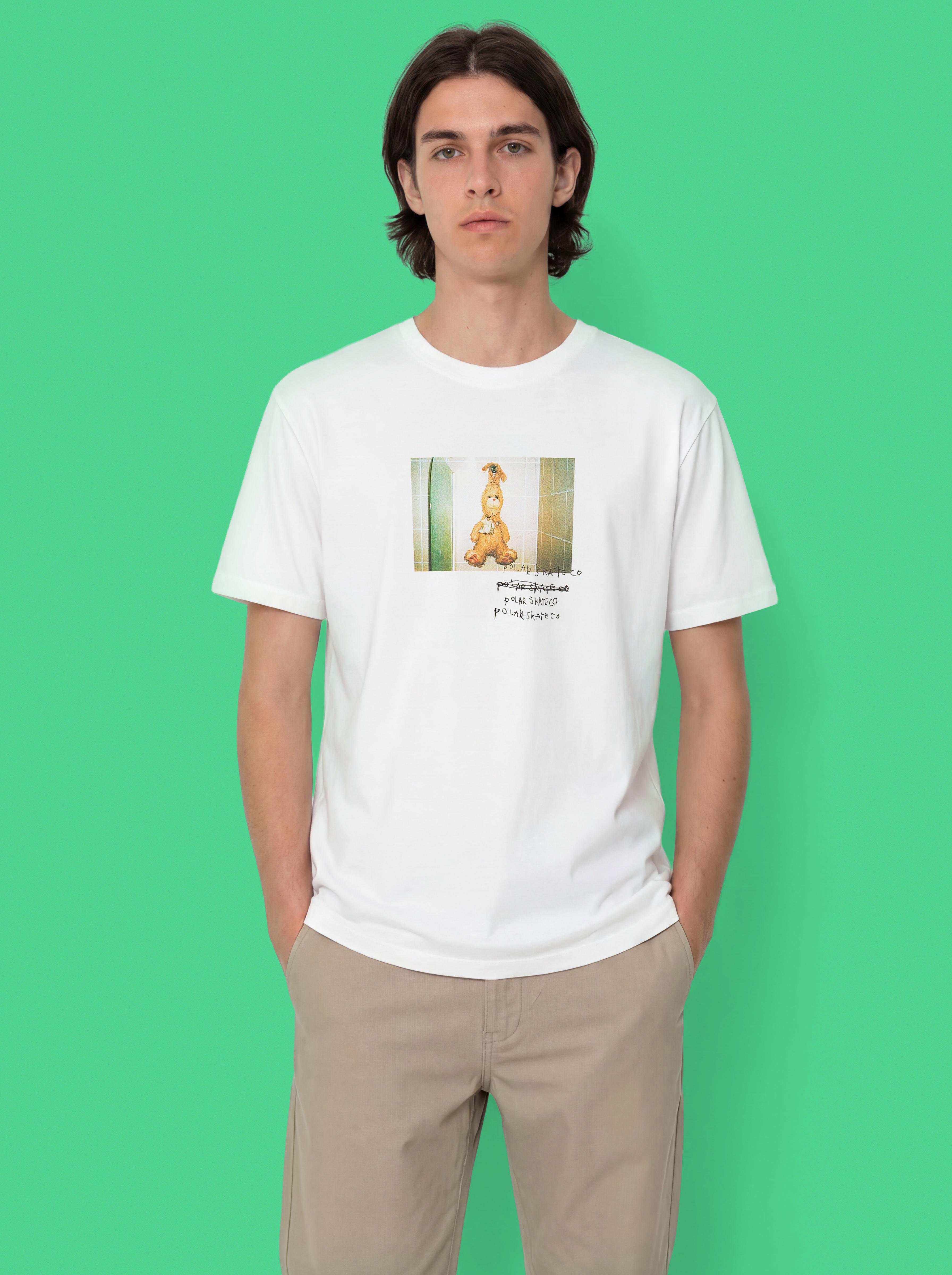 T-shirt Polar Skate Bunny 2 (white)