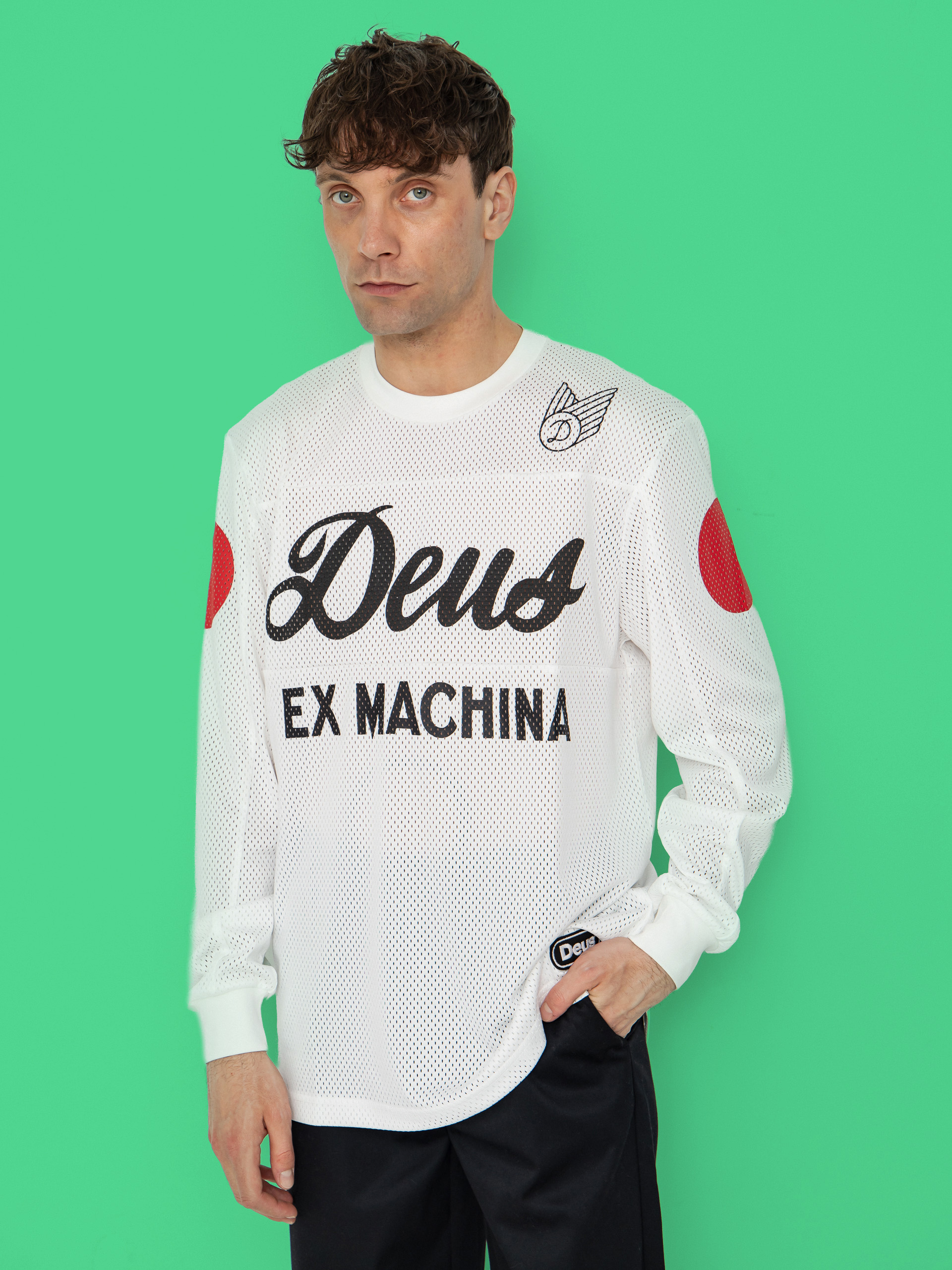 Longsleeve Deus Ex Machina Saber Moto Jersey