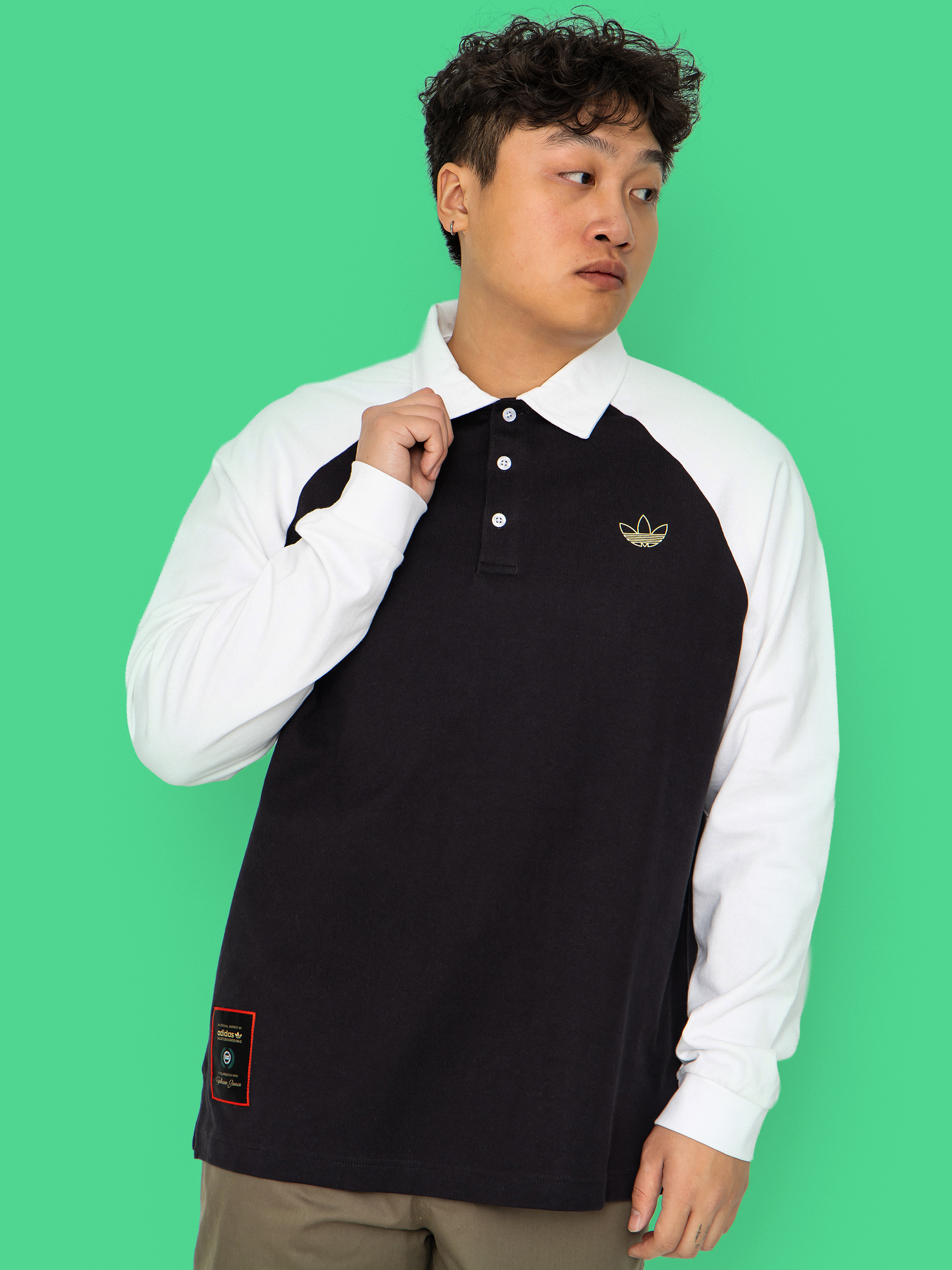 Longsleeve adidas Tyshawn Rugby