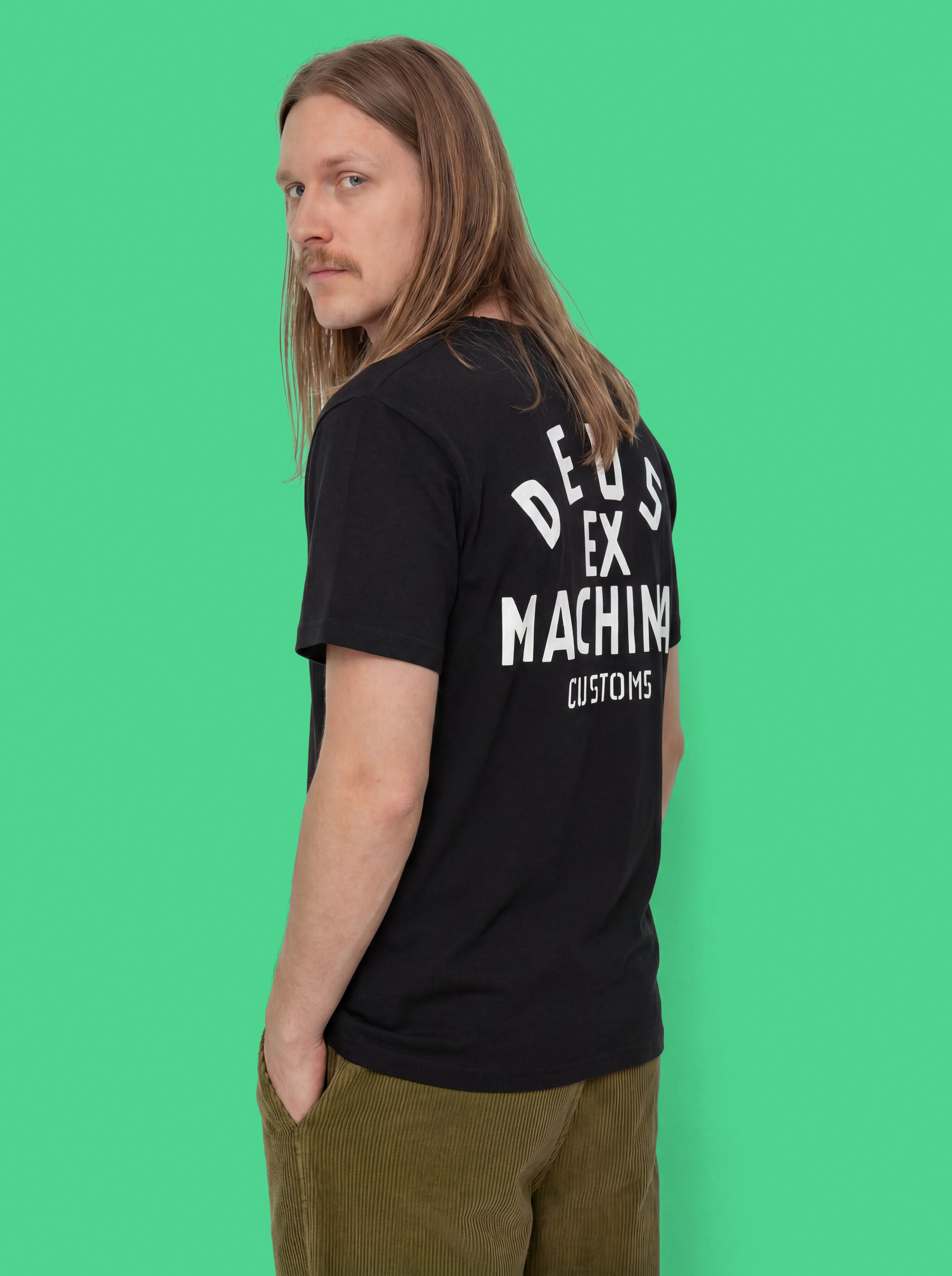 T-shirt Deus Ex Machina Pisstin (black)