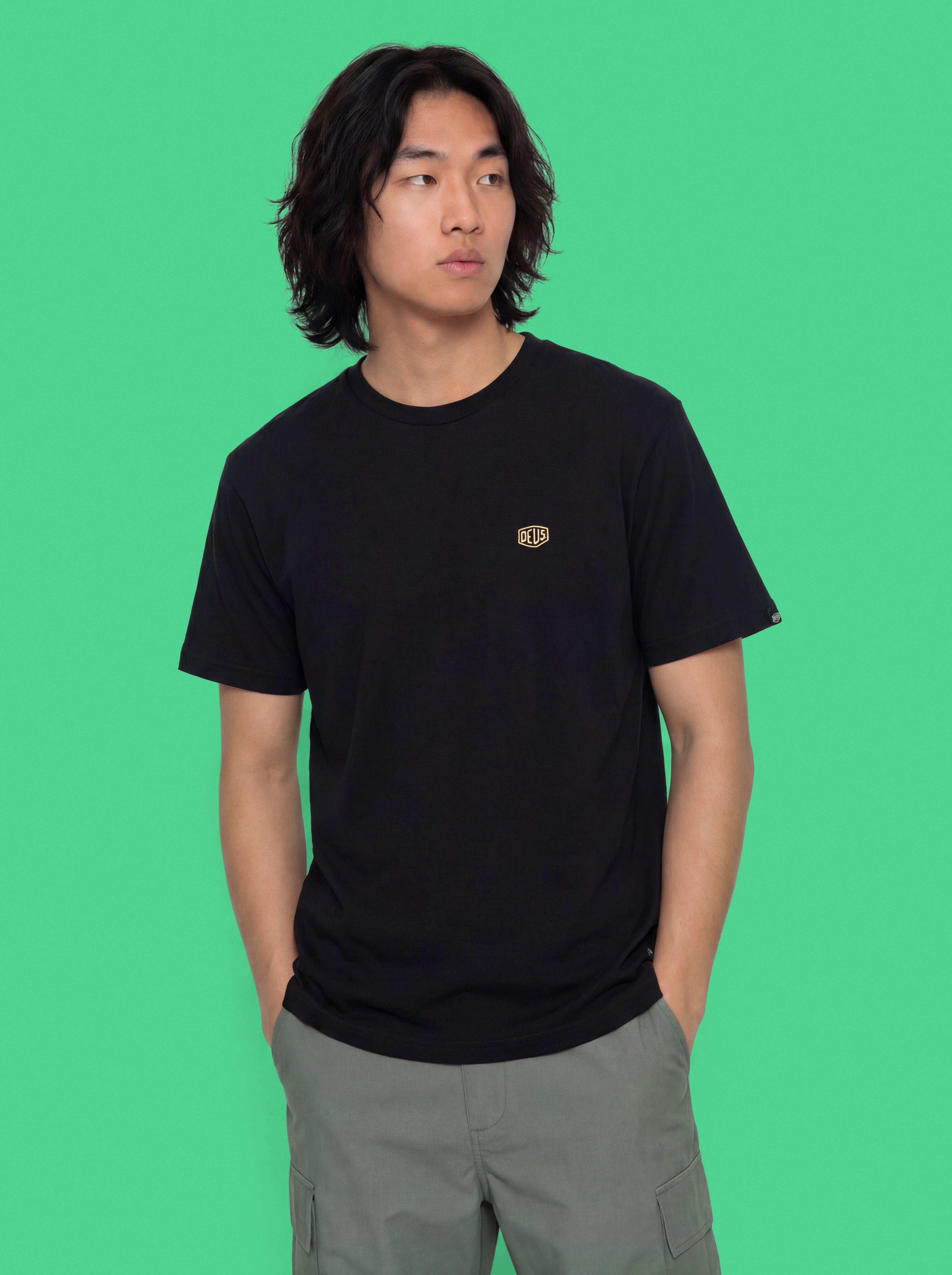 T-shirt Deus Ex Machina Shield Standard (black)