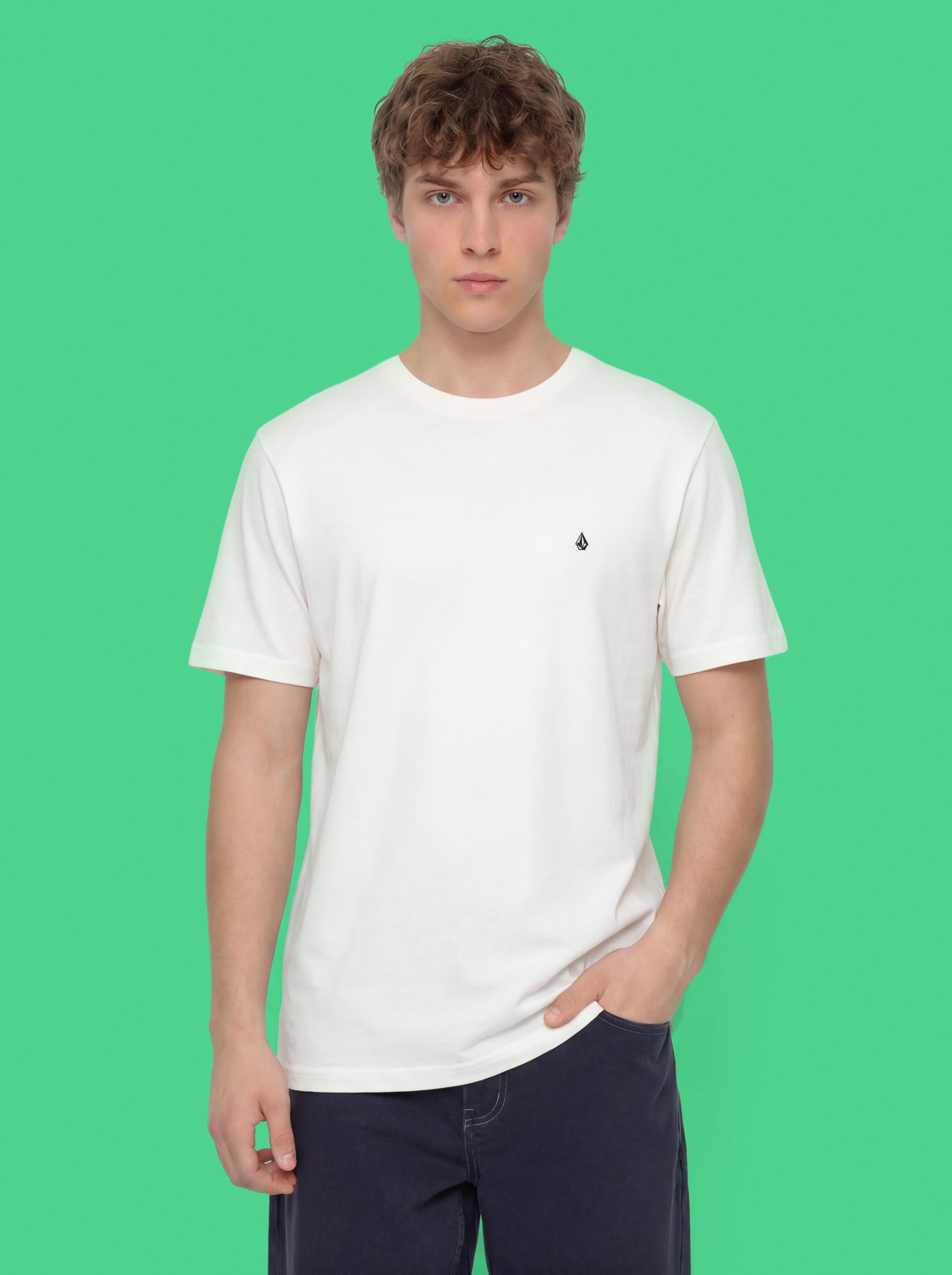 T-shirt Volcom Stone Blanks Bsc (white)