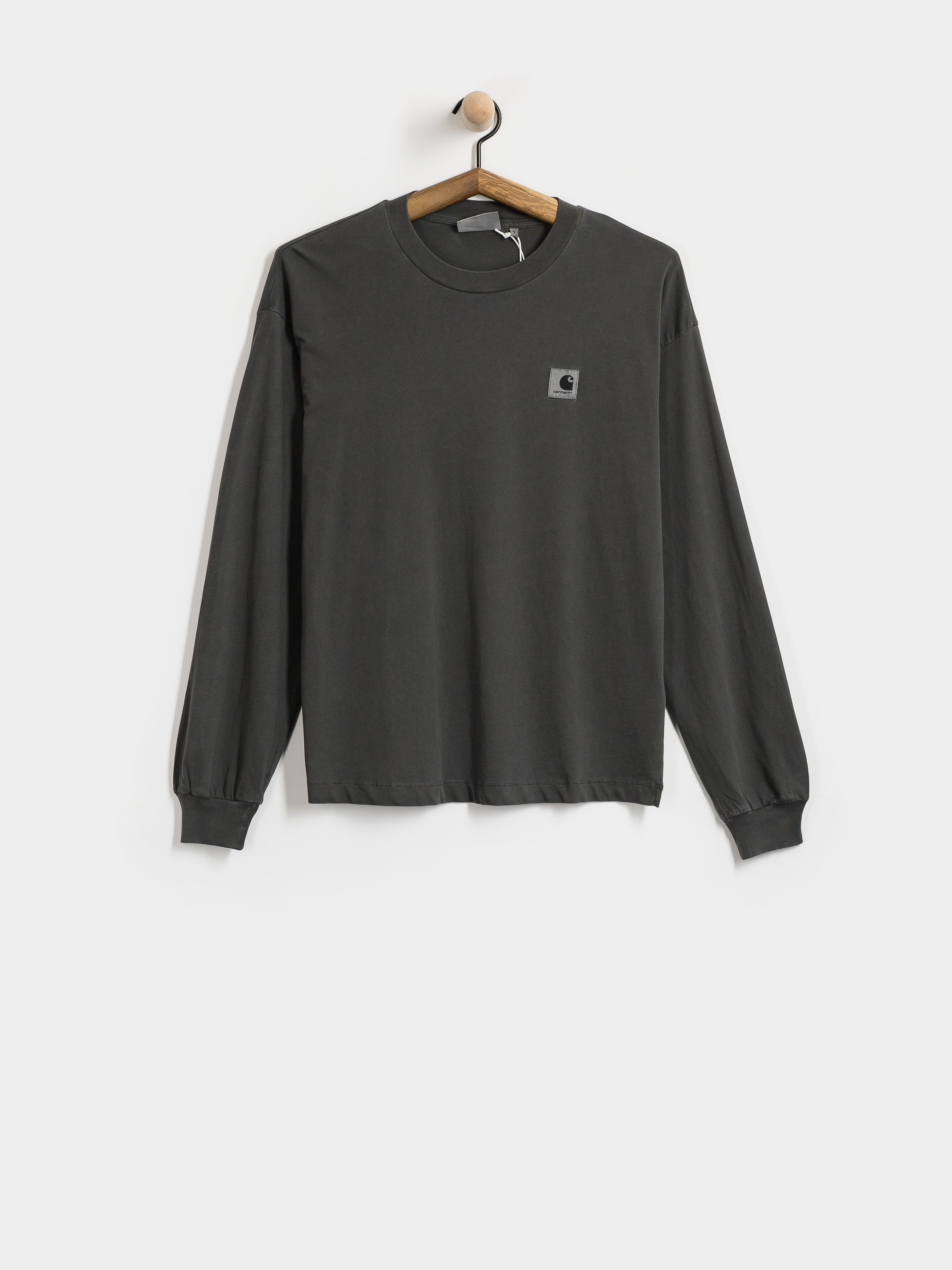Longsleeve Carhartt WIP Nelson Wmn (black/garment dyed)
