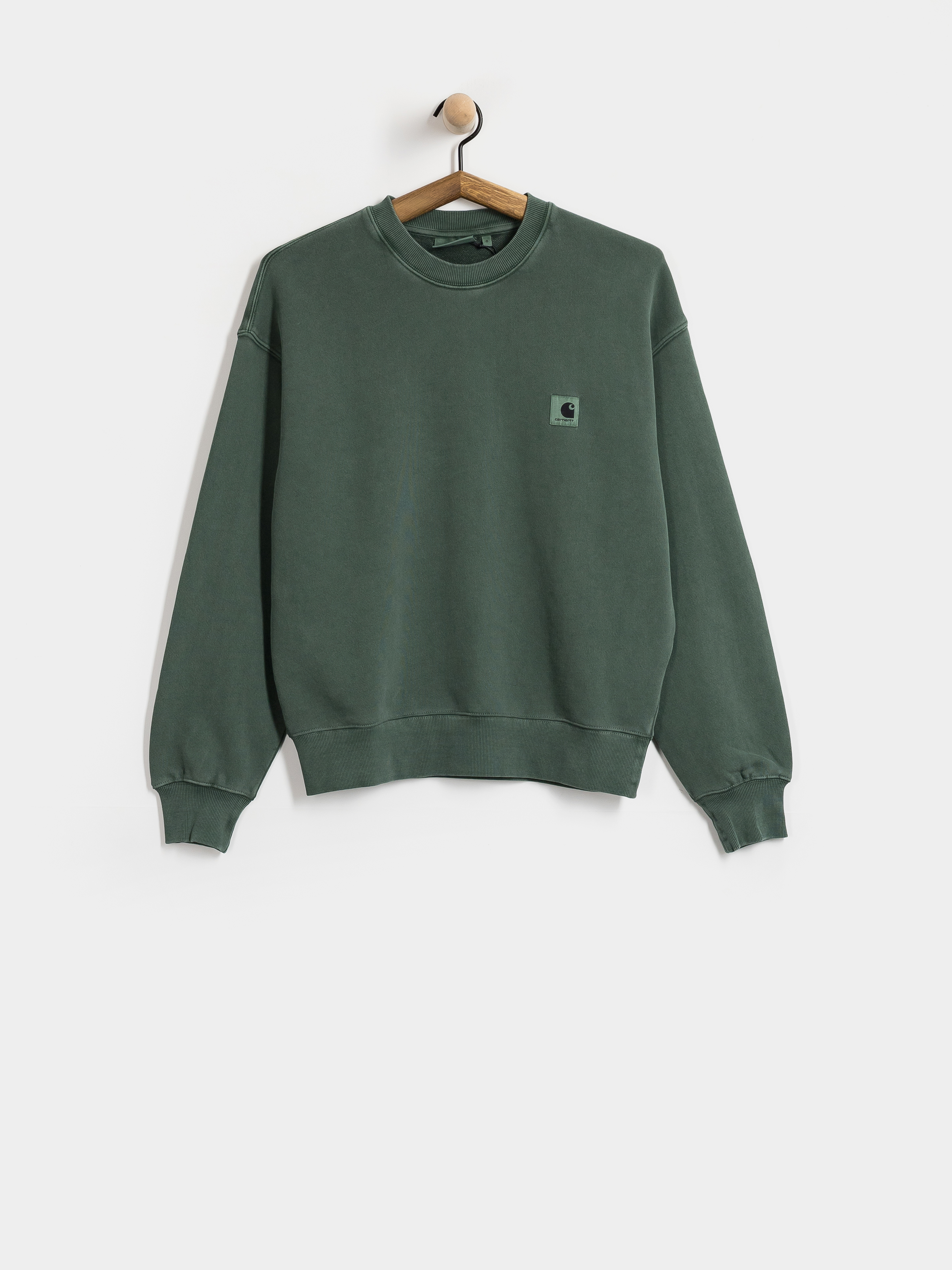 Bluza Carhartt WIP Nelson Wmn (dark scarab/garment dyed)