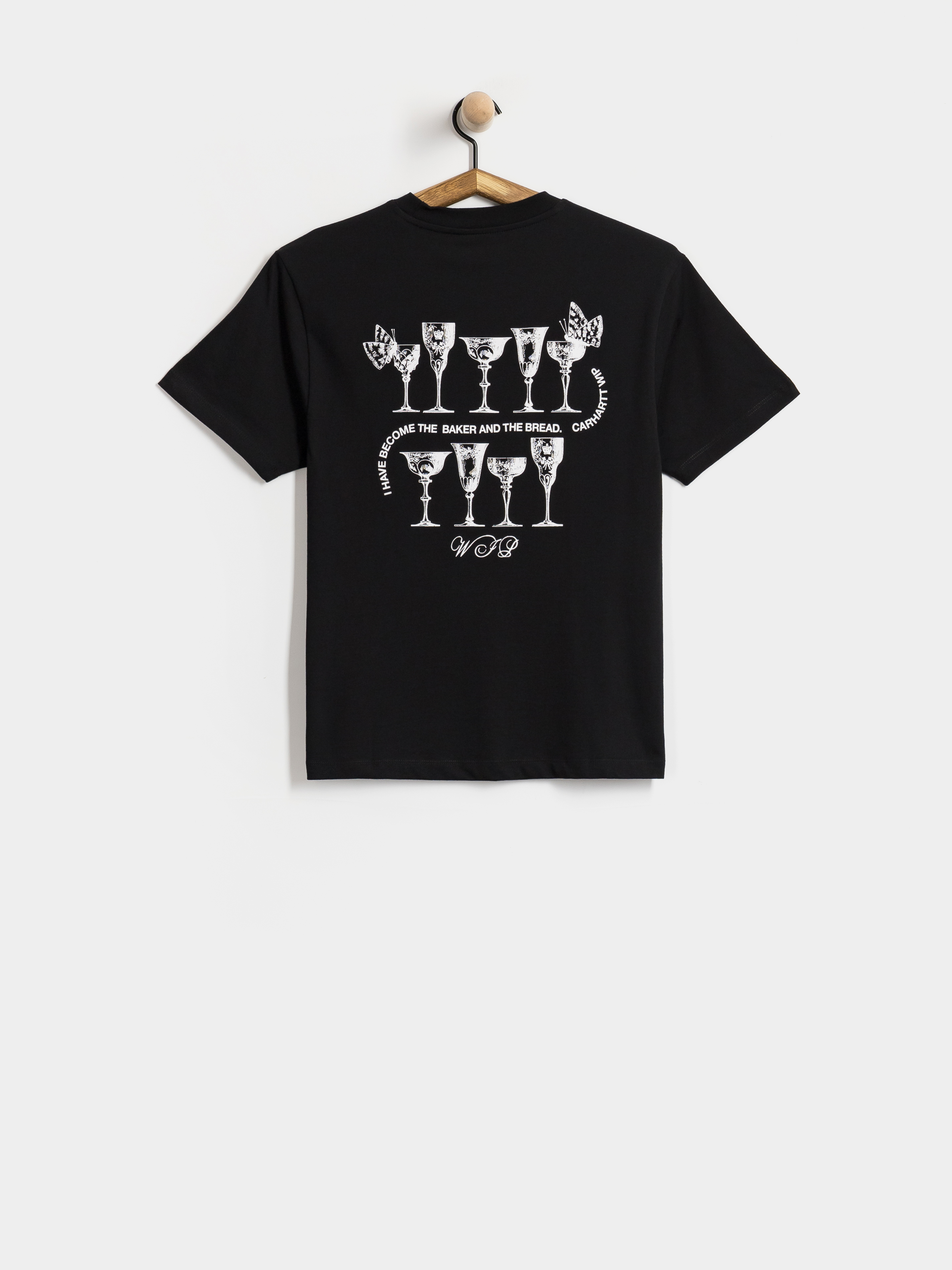 T-shirt Carhartt WIP Silver Cups Wmn (black)
