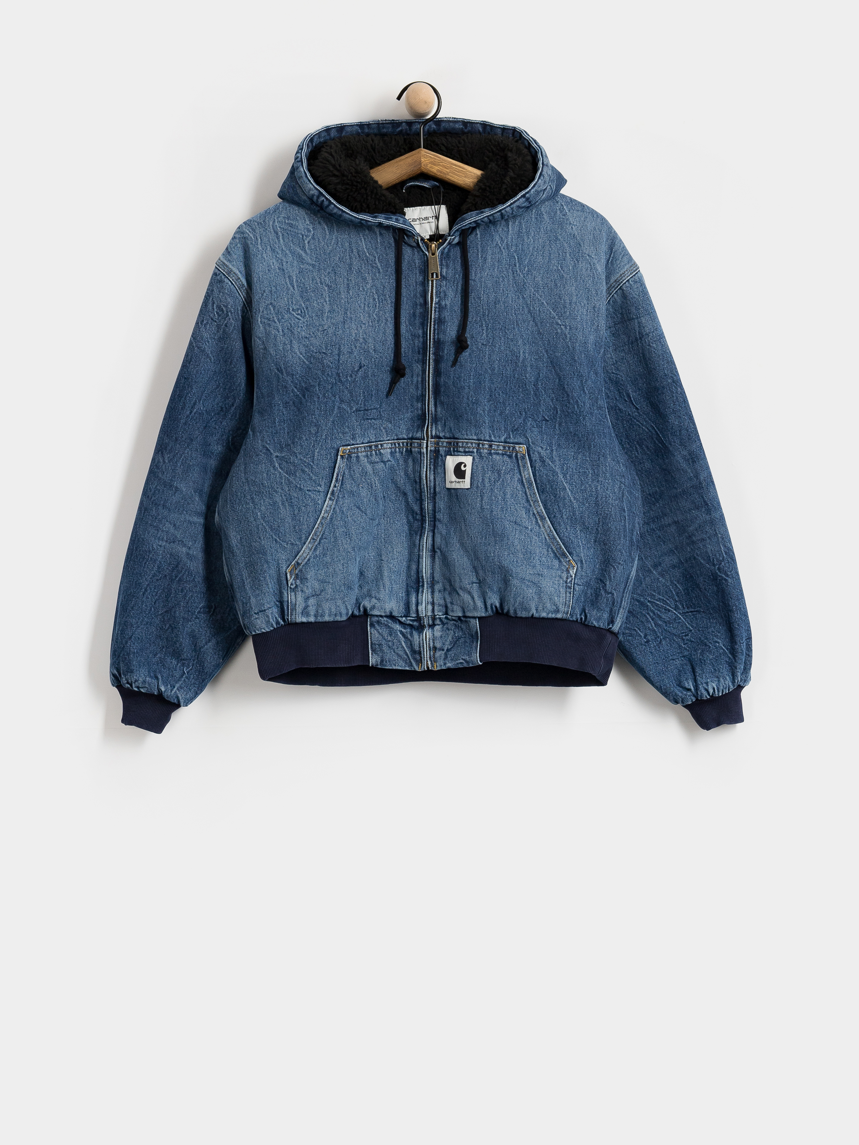 Kurtka Carhartt WIP OG Active Wmn (blue/marble used wash)