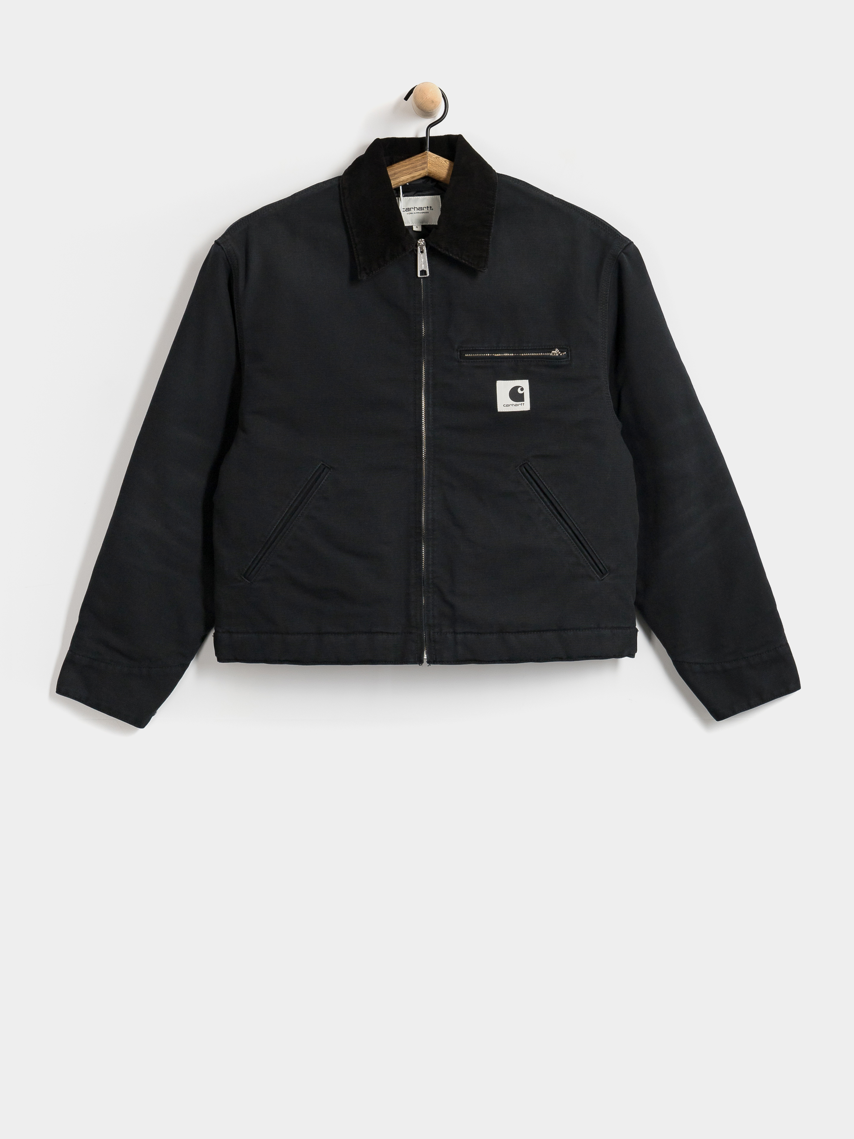 Kurtka Carhartt WIP OG Detroit Wmn (black/black/stone canvas)