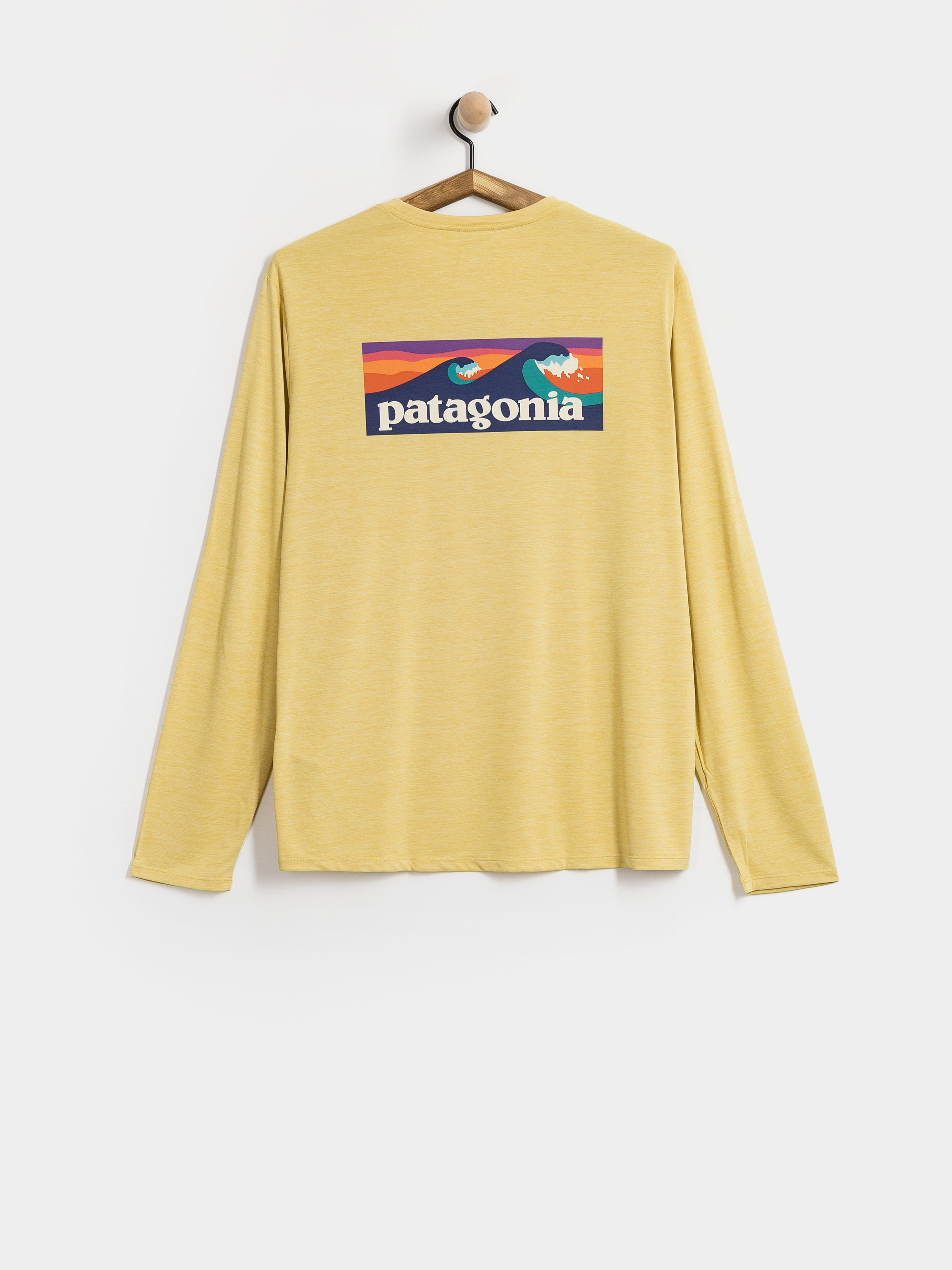 Longsleeve Patagonia Cap Cool Daily Boardshort Logo