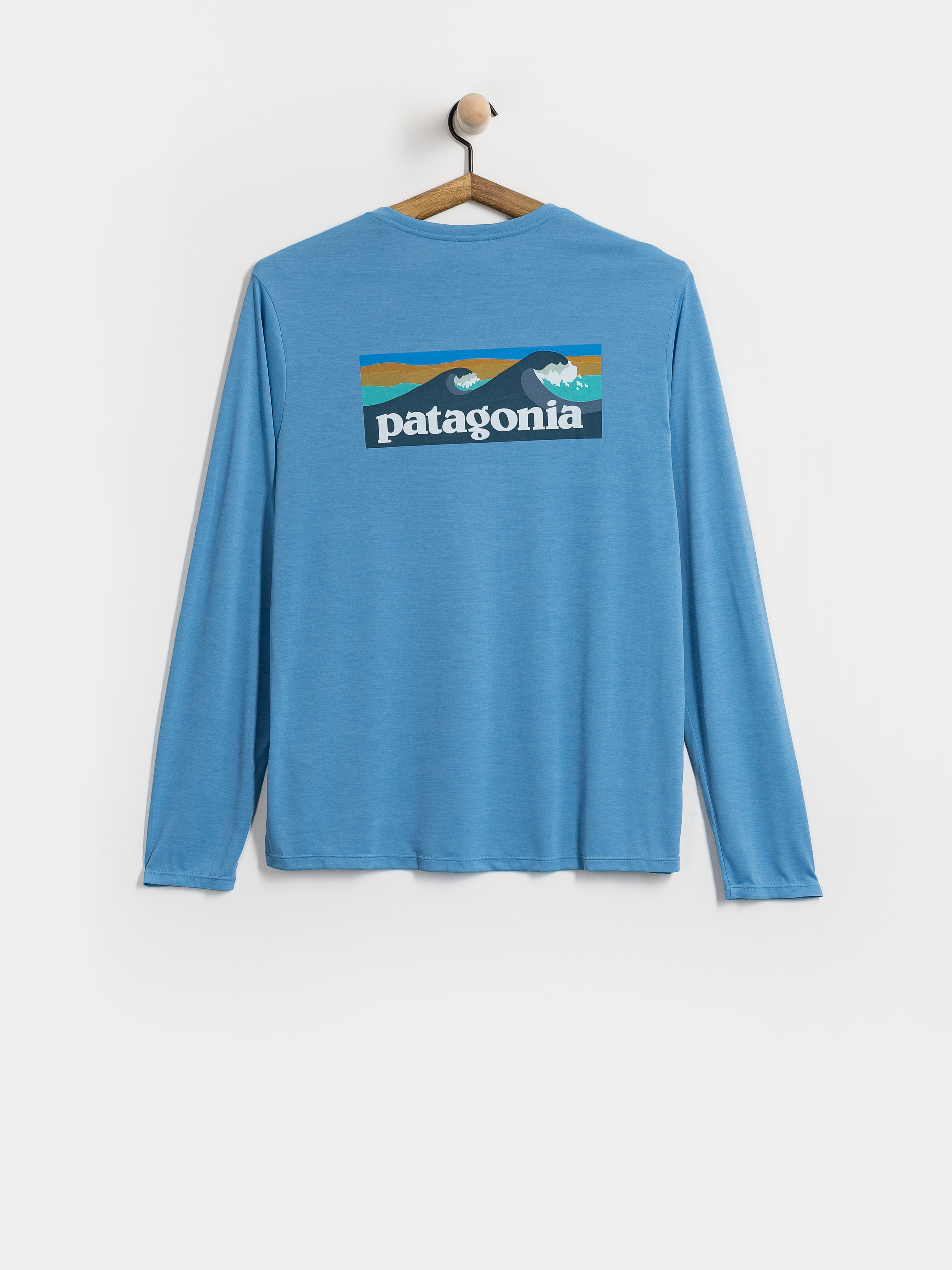 Longsleeve Patagonia Cap Cool Daily Boardshort Logo