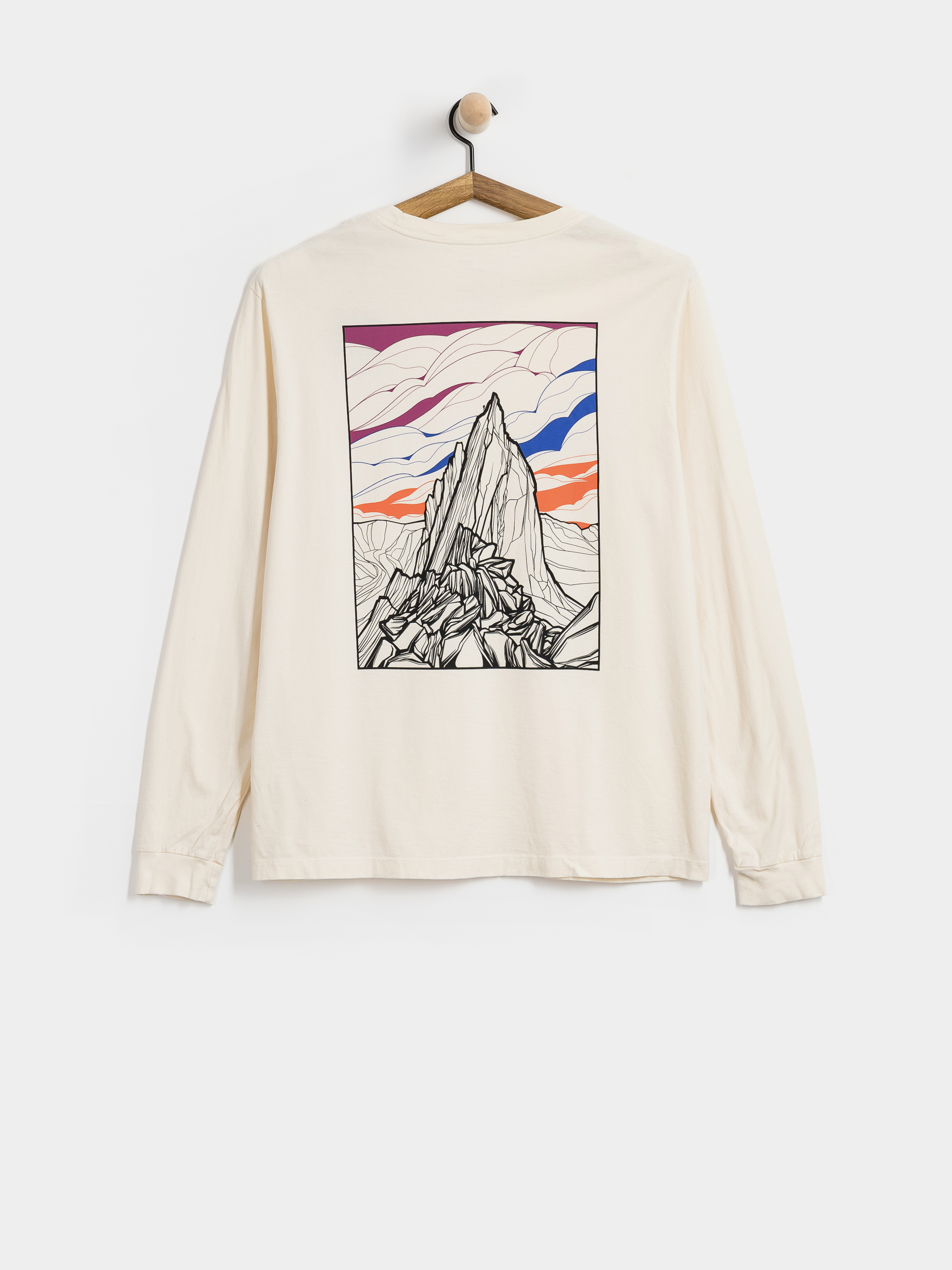 Longsleeve Patagonia Cloud Crag (undyed natural)