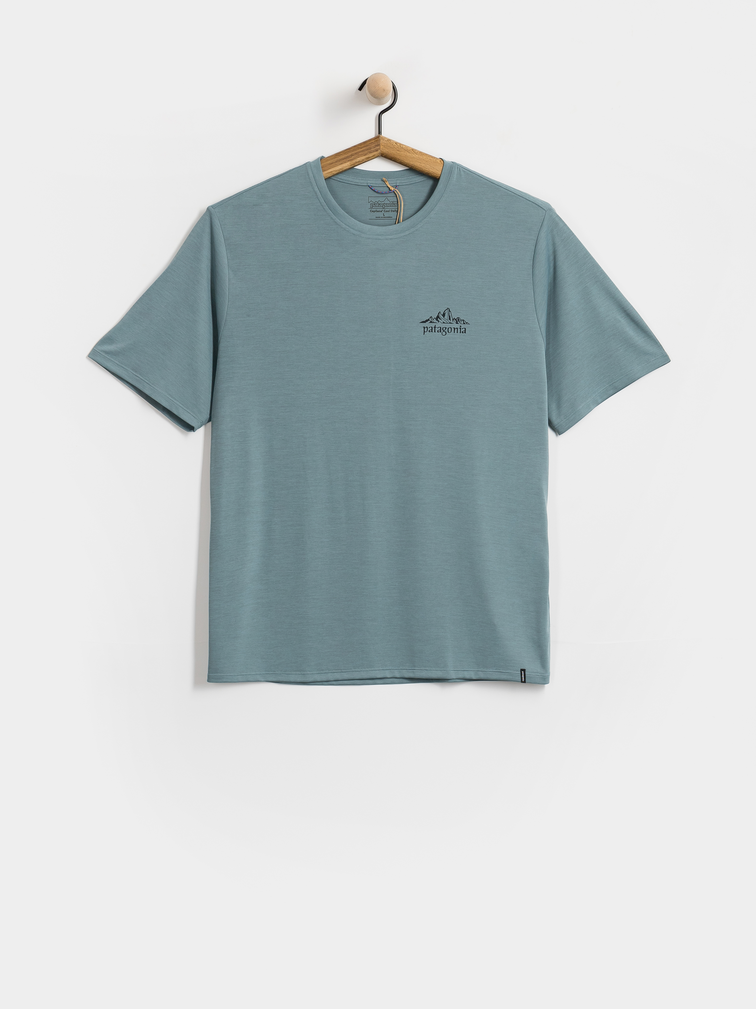 T-shirt Patagonia Cap Cool Daily Cloud Crag (blue sage light blue sage x dye)