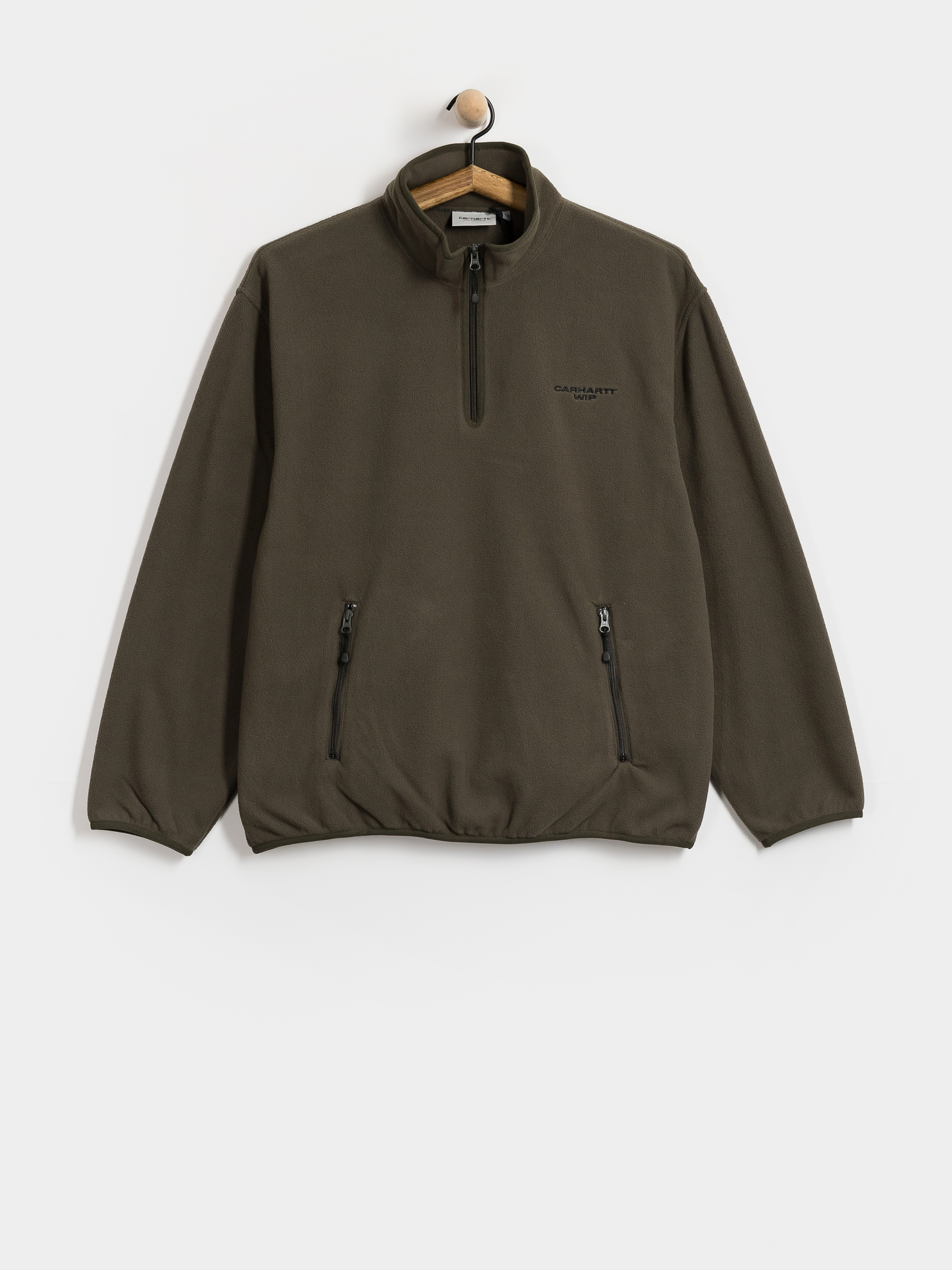 Polar Carhartt WIP Edmore Half Zip (cypress/black)