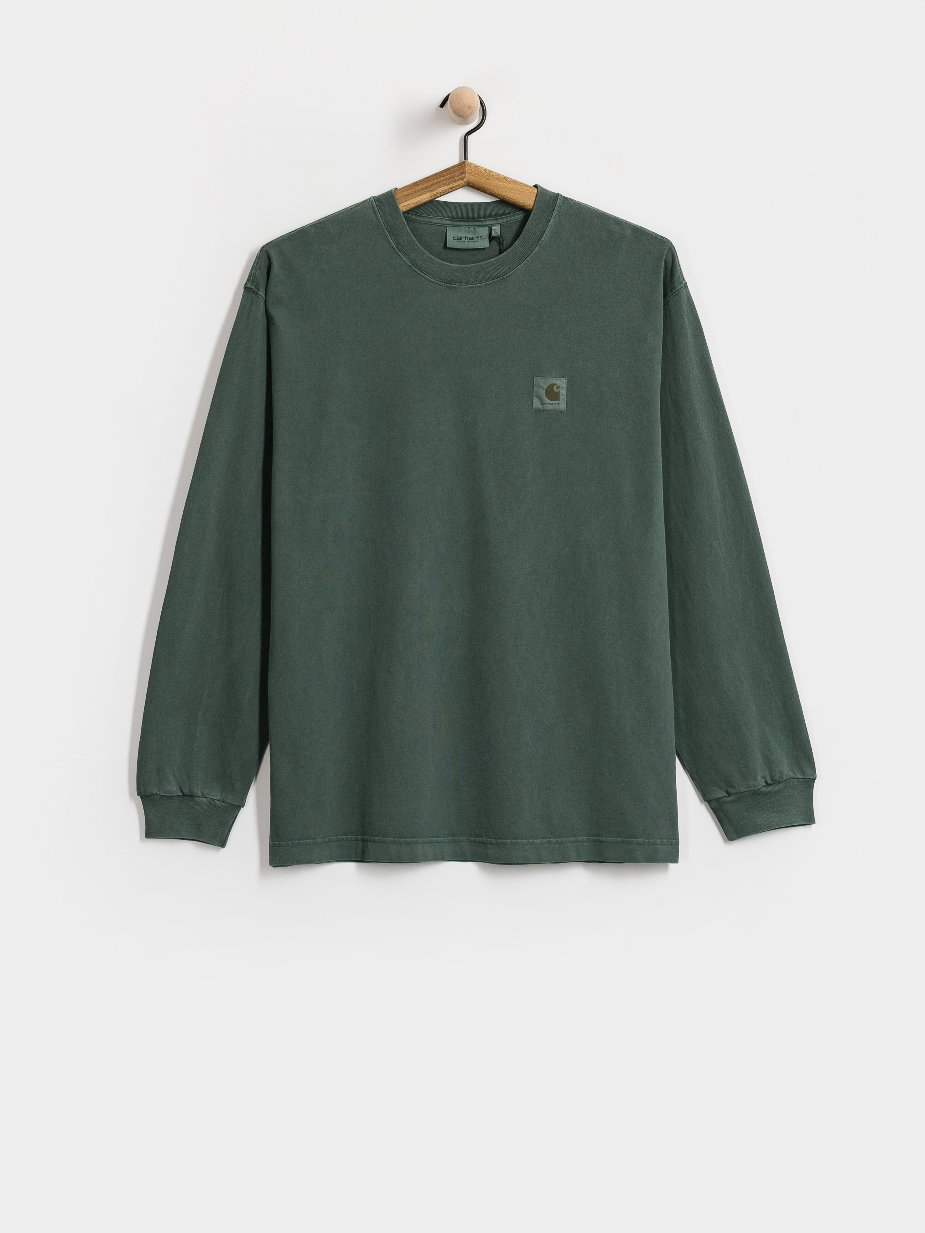 Longsleeve Carhartt WIP Vista (dark scarab/garment dyed)