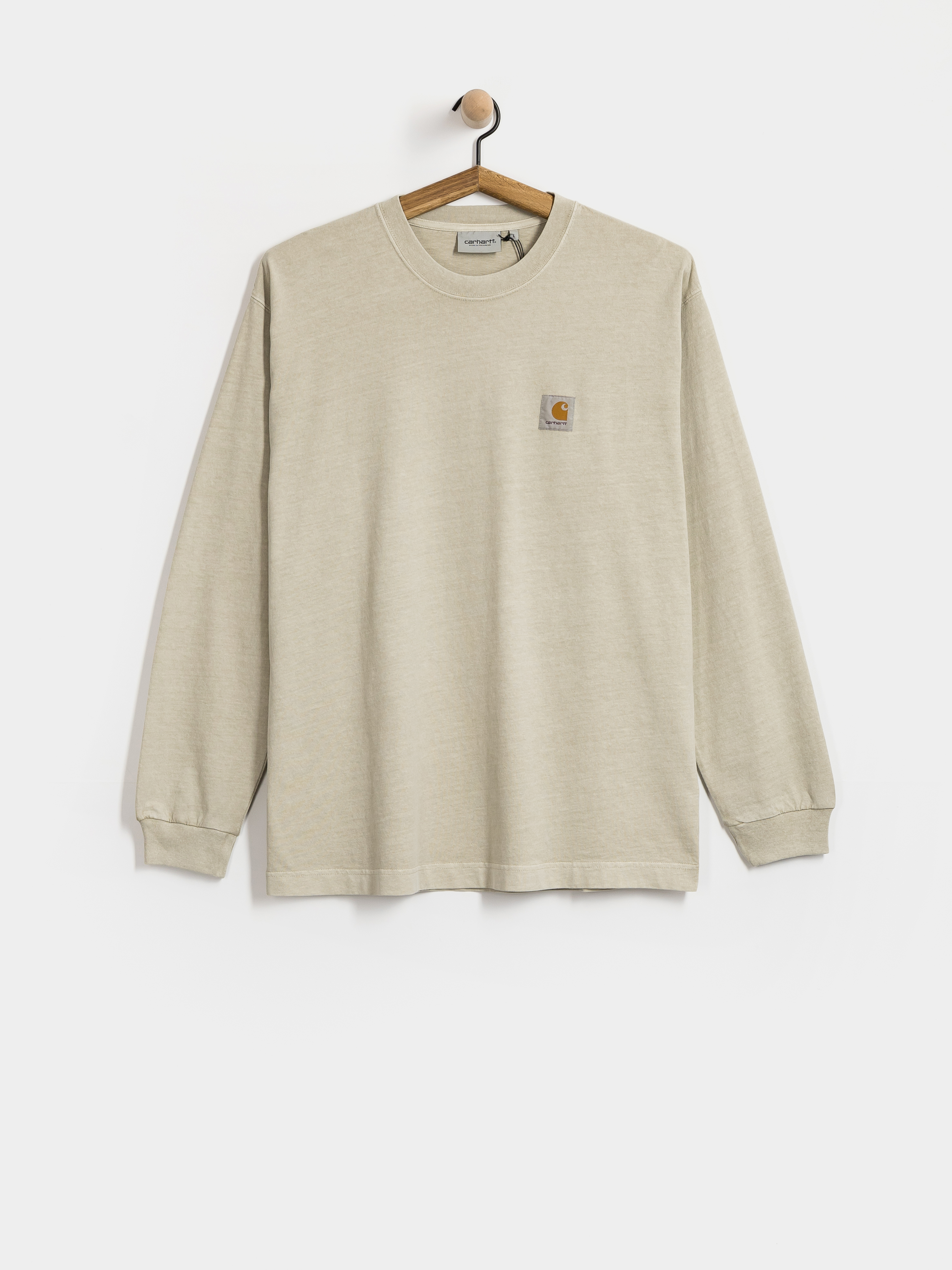 Longsleeve Carhartt WIP Vista (fleur de sel/garment dyed)