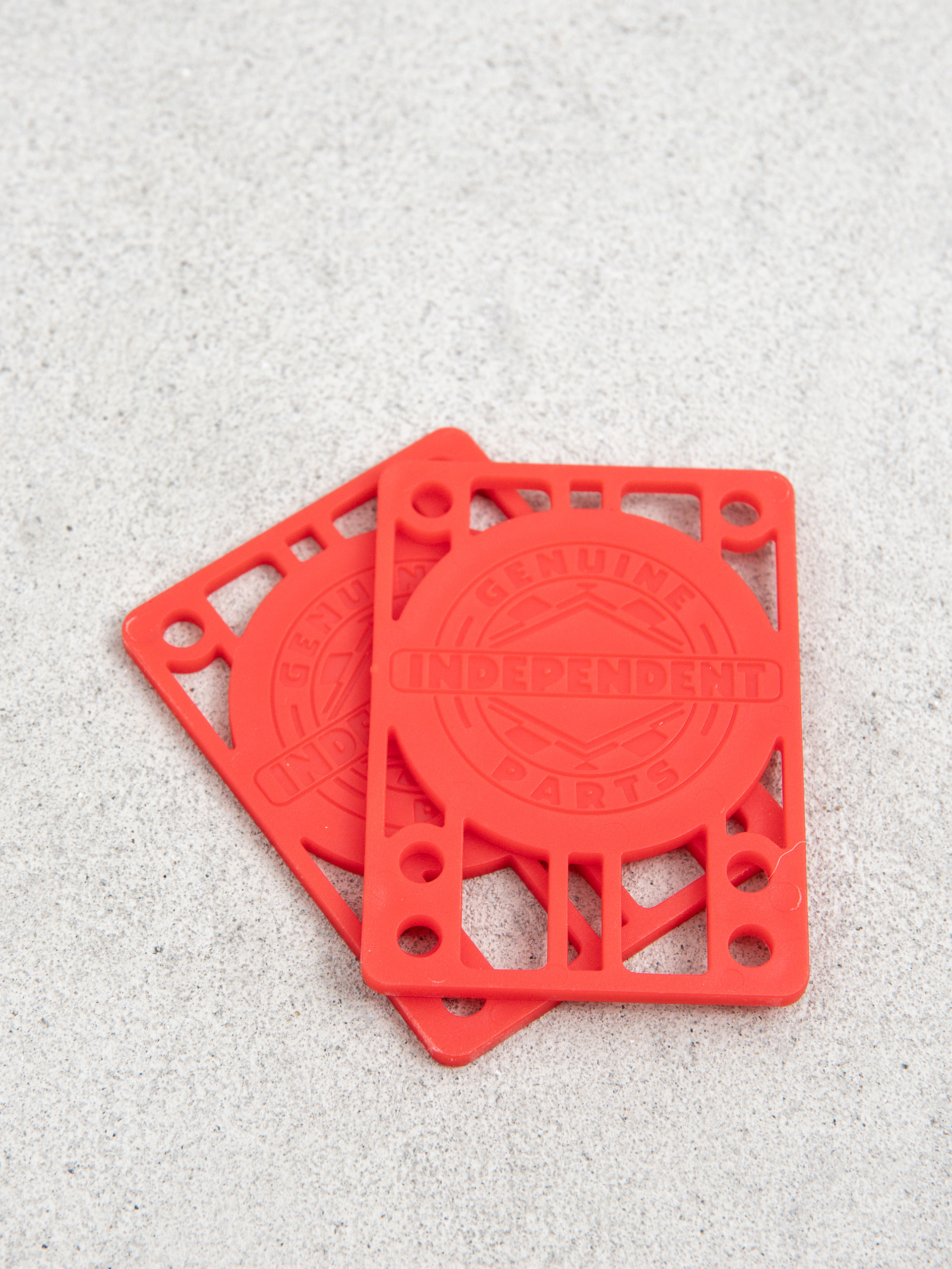 Podkładki Independent Genuine Risers Pk2 (red)