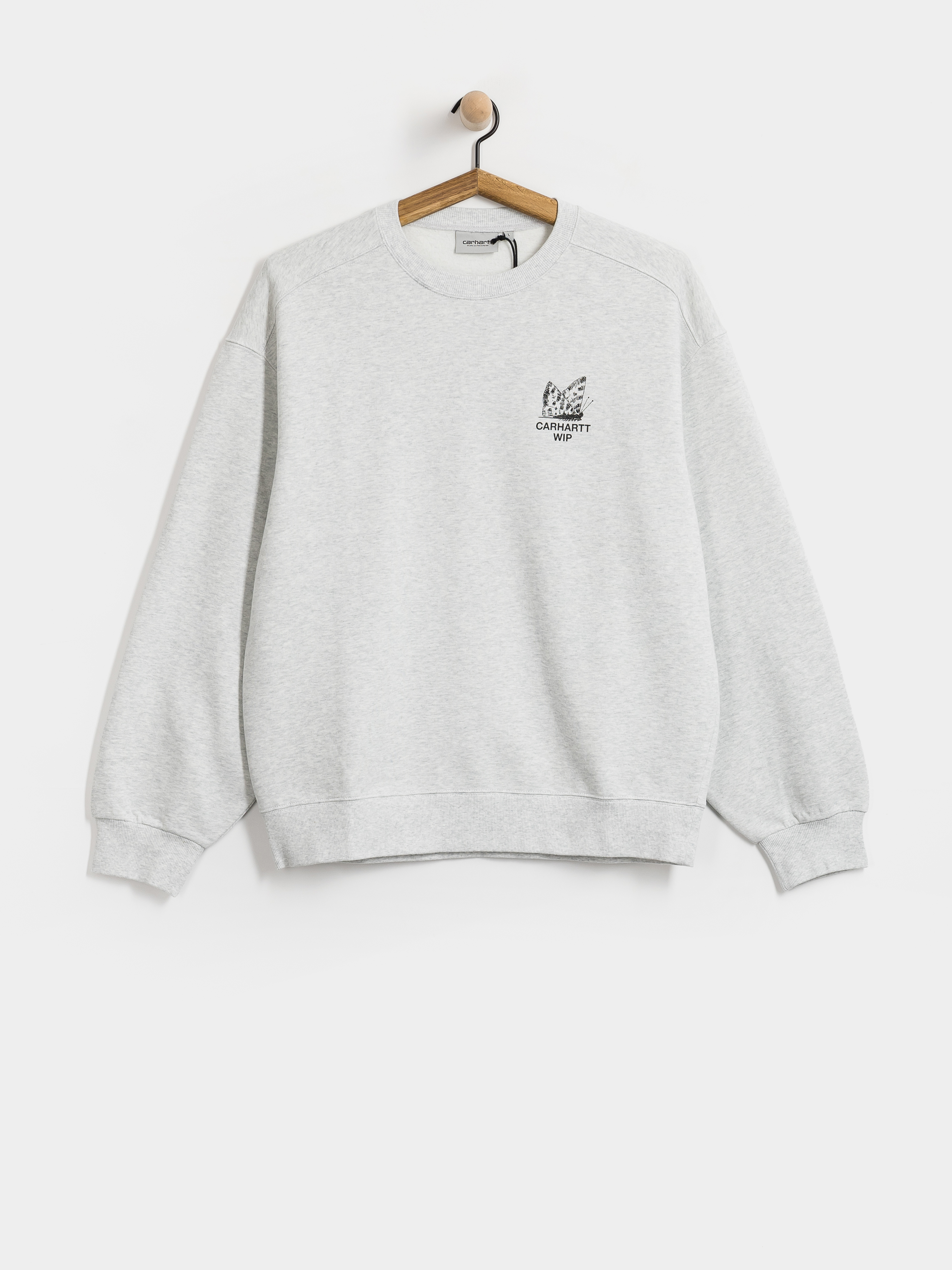 Bluza Carhartt WIP Hourglass (ash heather/stone washed)